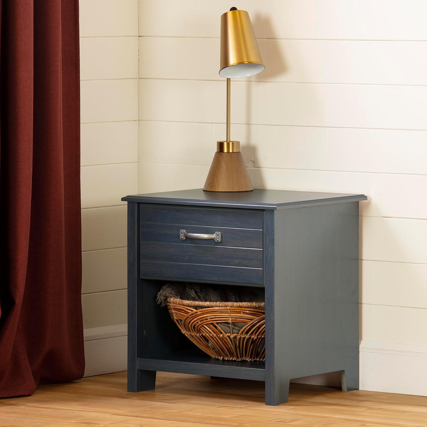 Cubby 1 Drawer Nightstand