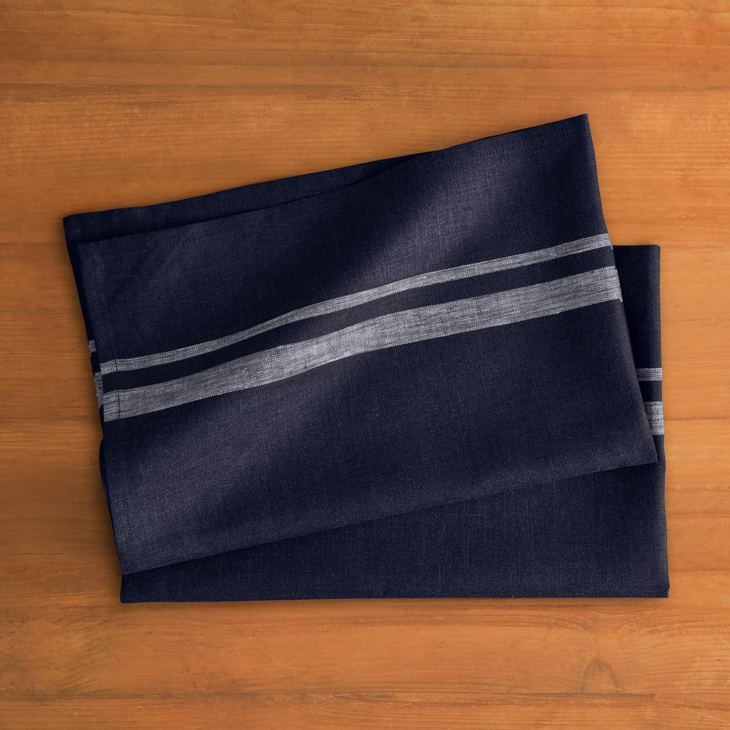 French Stripe - 100% Pure Linen Kitchen Towel