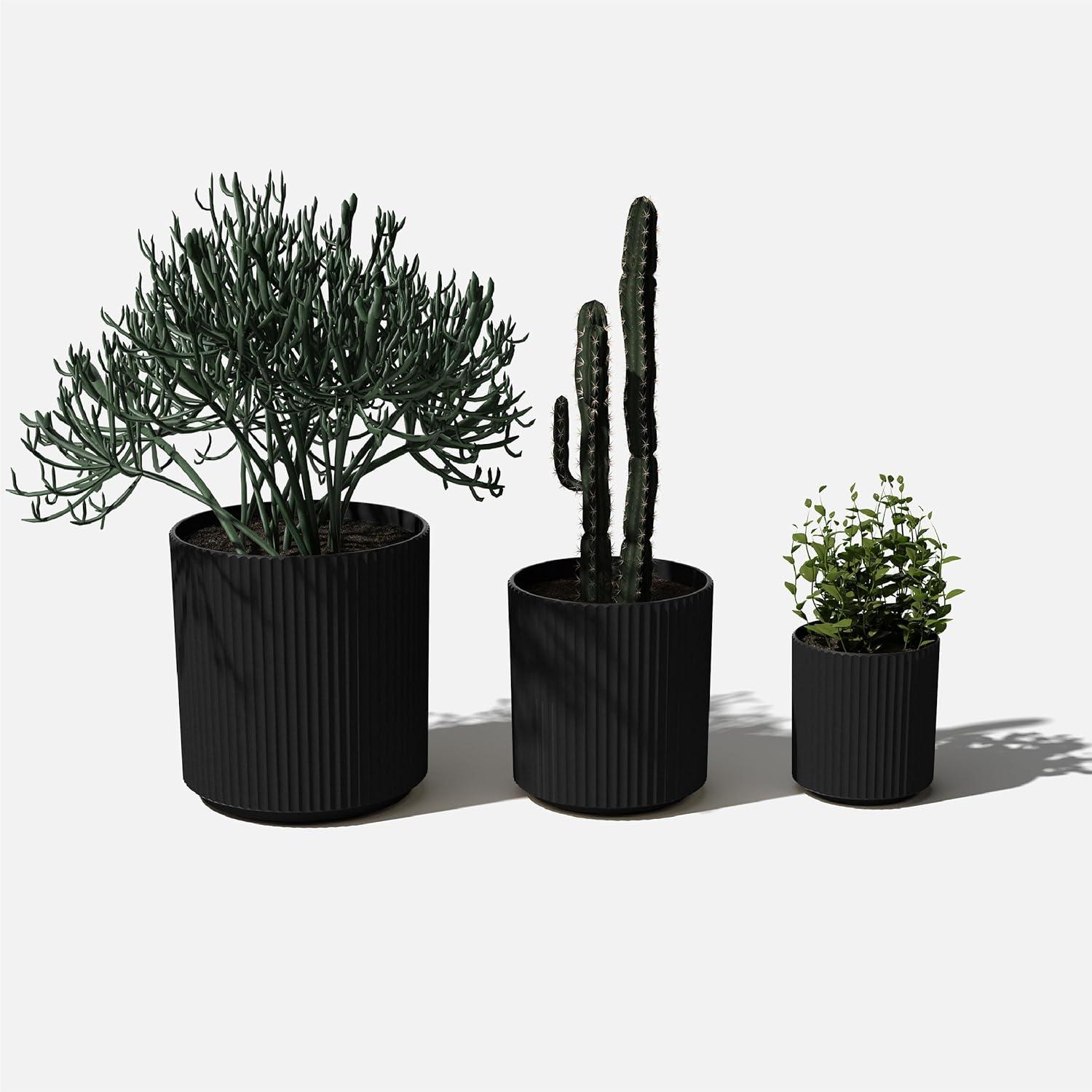 Demi Series Round Planter Set of 3