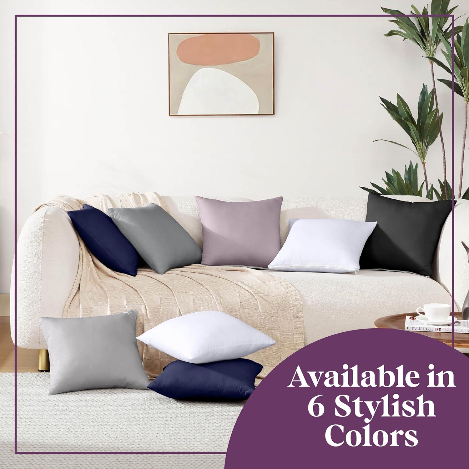 Circles Home, 100% Cotton Zippered Pillow Protector