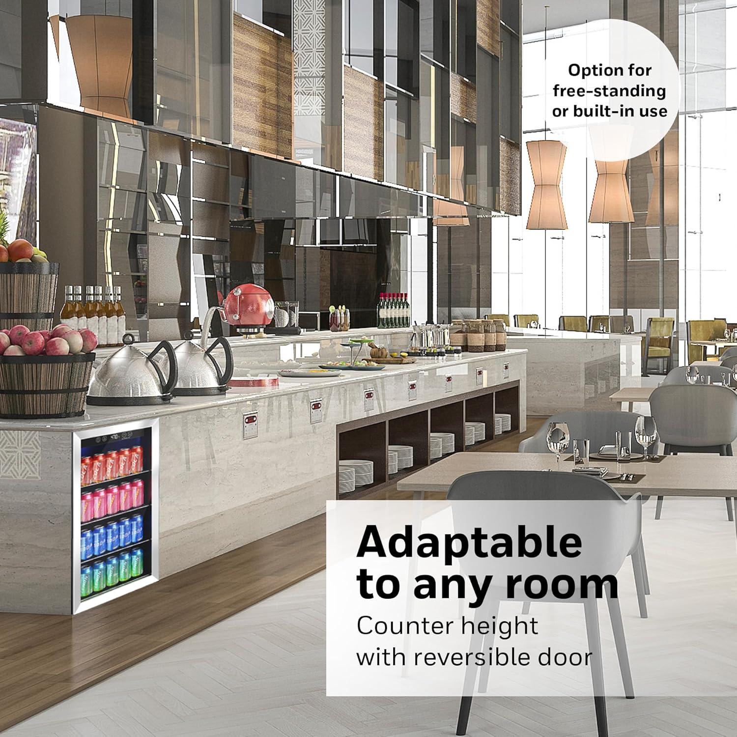 Honeywell 116 Cans (12 oz.) Freestanding Beverage Refrigerator & Reviews | Wayfair
