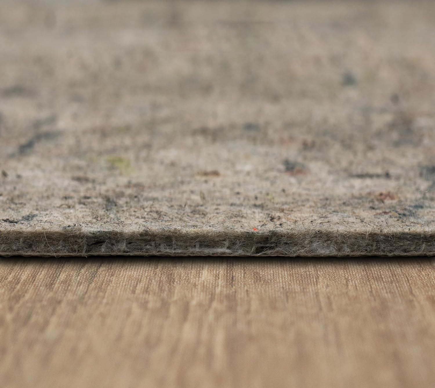 2'x4' Premium Dual Surface Rug Pad Natural - Mohawk Home: Skid-Resistant, Gray, Rectangle, Polyester, Latex Backing