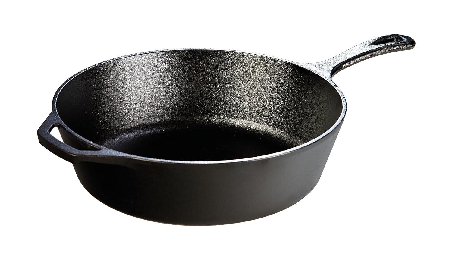 Cast Iron Deep Skillet