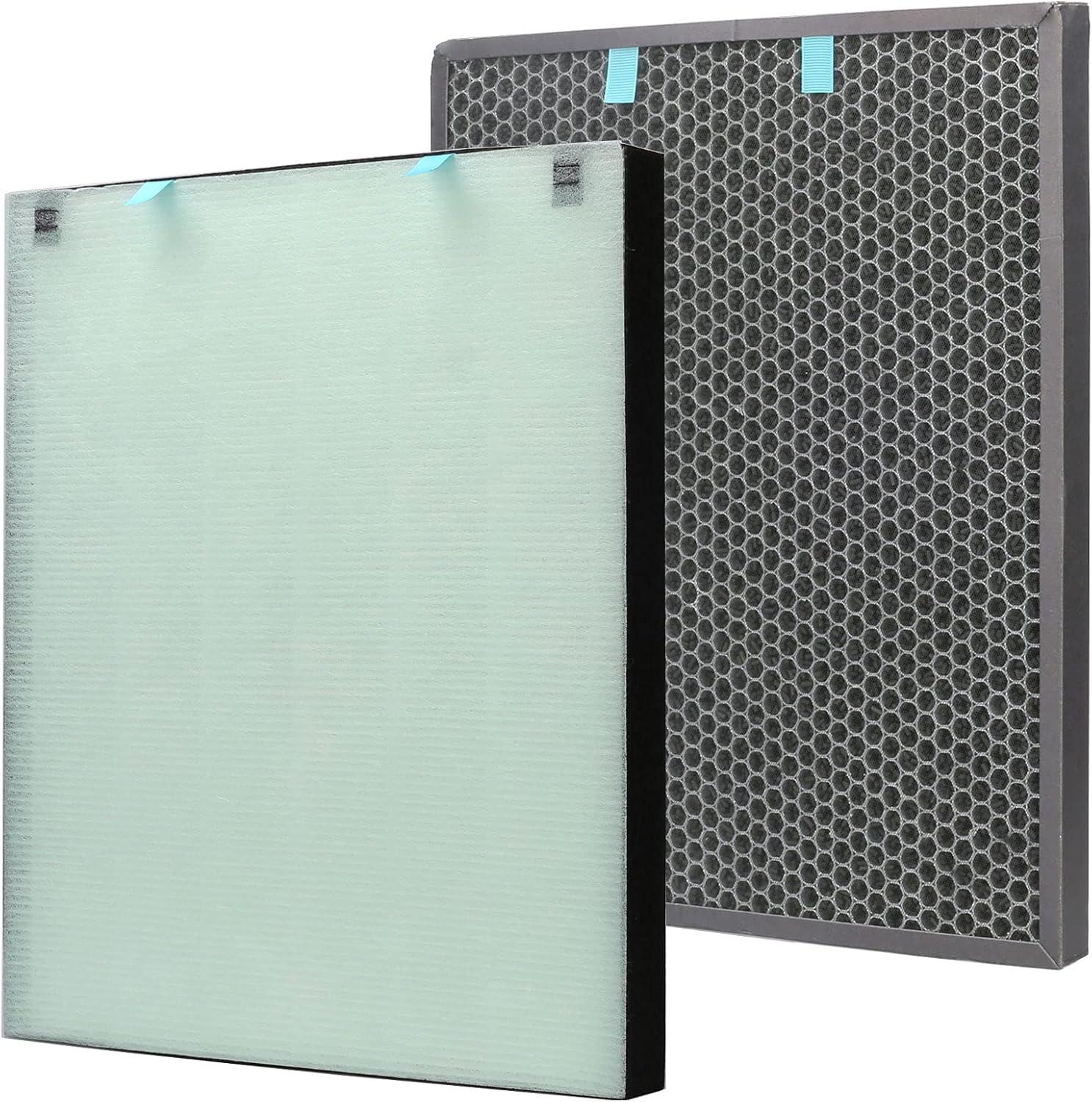 Replacement 400 Filter for Bissell Air400-2521 Pre, 2520 Active Carbon Filter, Compared to Part 2521, 2520