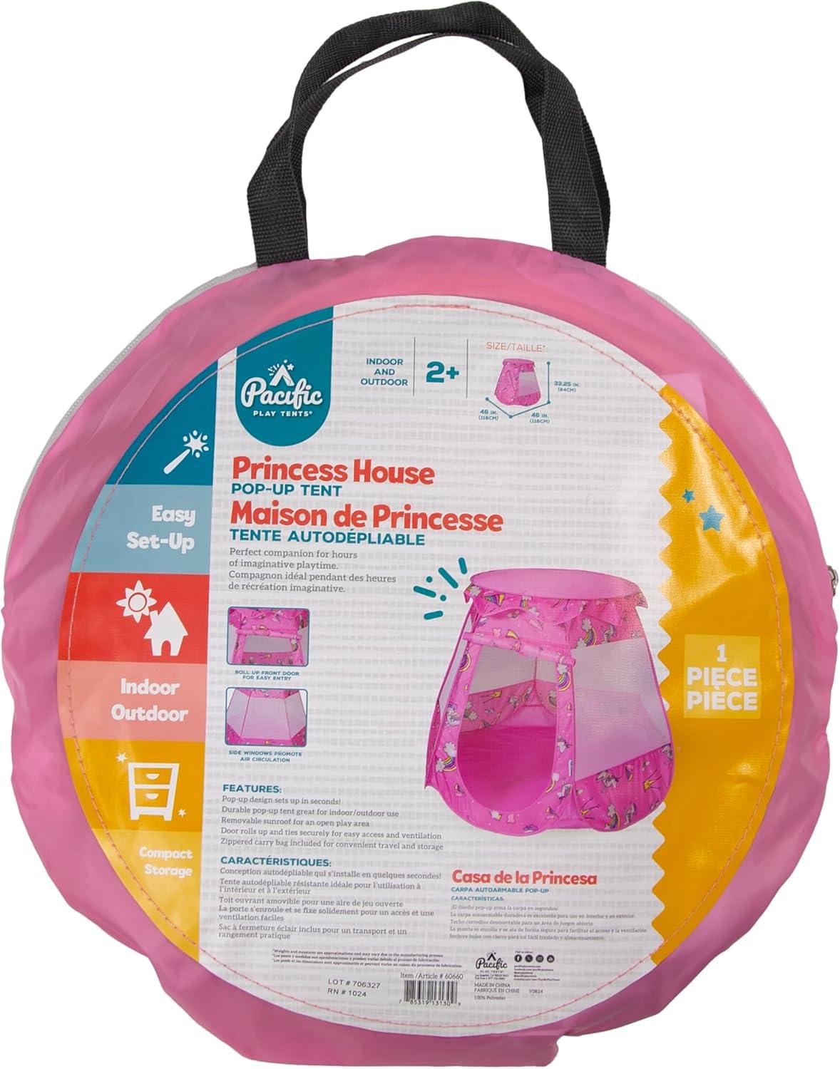 Princess Castle Pop-Up Tent