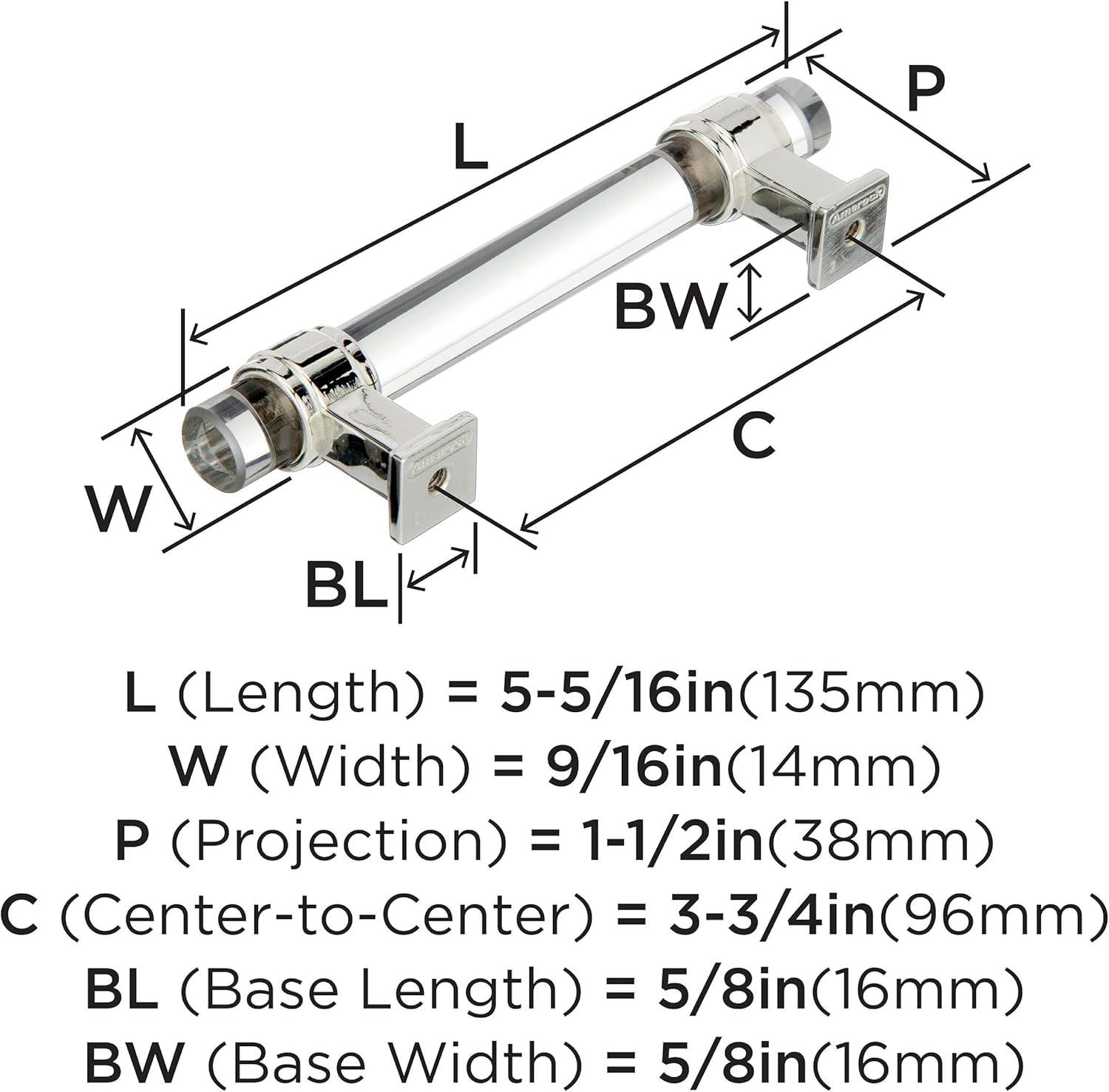 Glacio 3 3/4" Center to Center Bar Pull