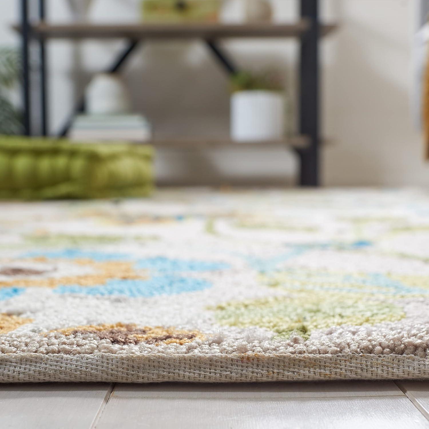 Four Seasons FRS429 Hand Hooked Area Rug  - Safavieh