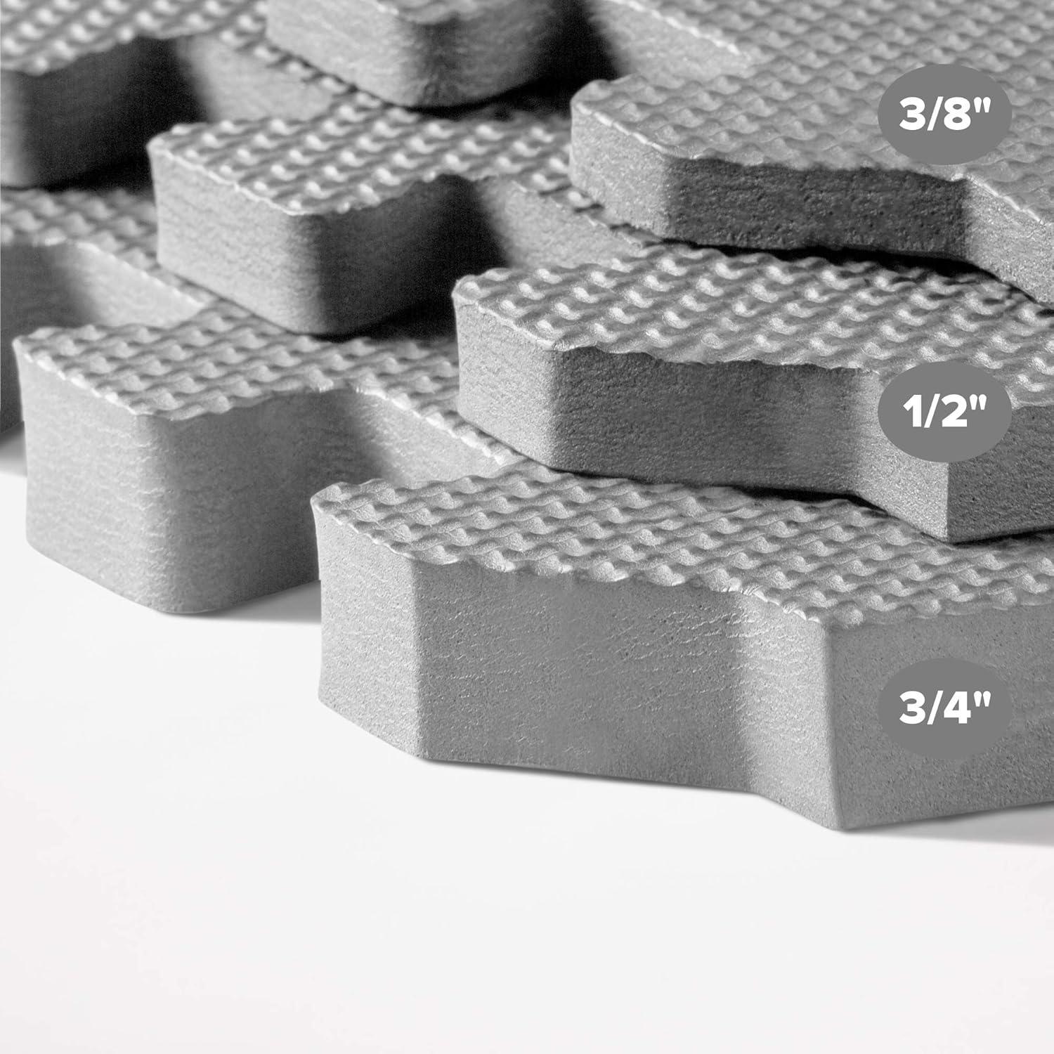 We Sell Mats 1/2" Thick Multipurpose Foam Floor Tiles 24 Square Feet (6 Tiles)