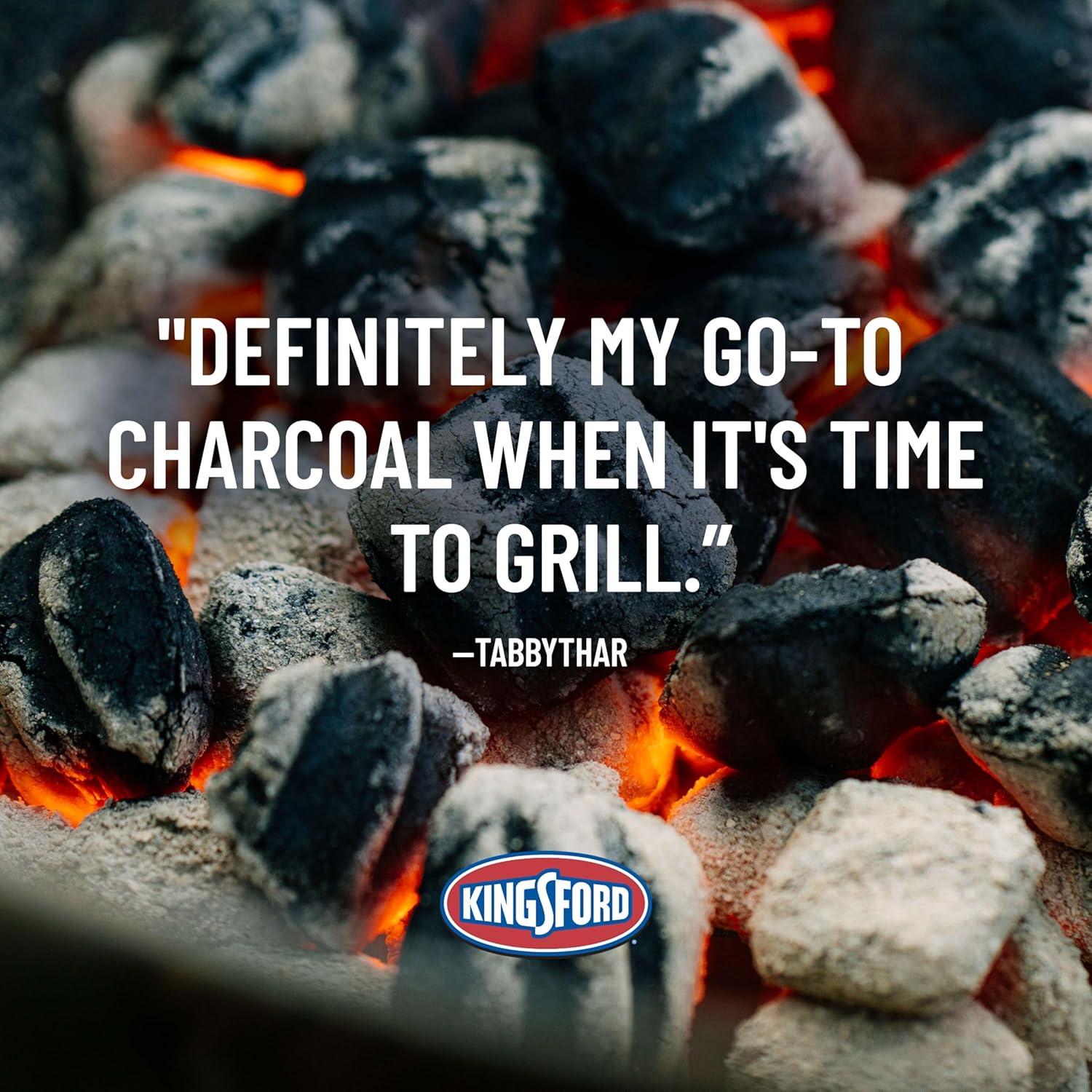 Kingsford Original Charcoal Briquettes for Grilling, 8 lbs