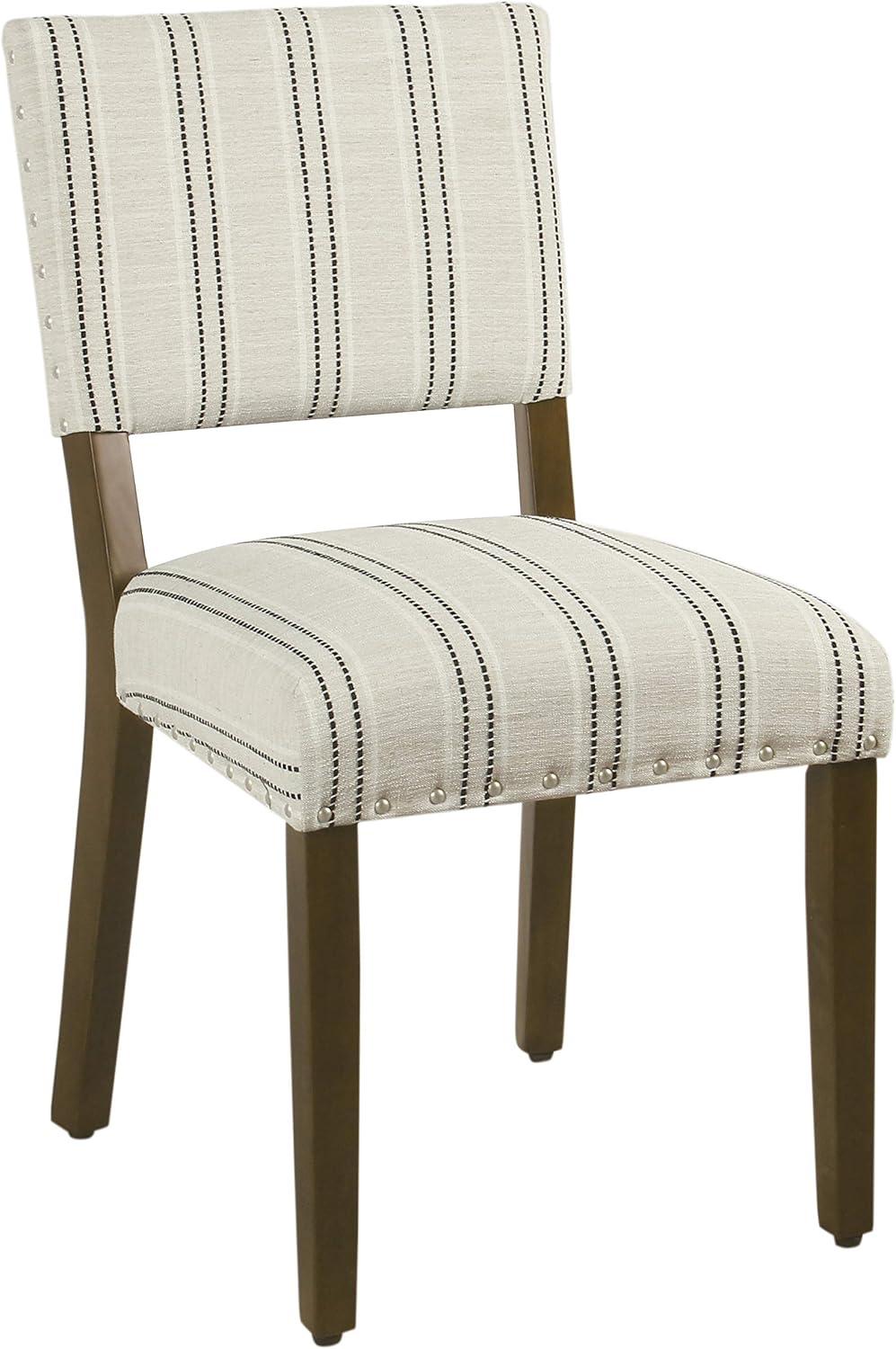 Set of 2 Stripe Dining Chairs - HomePop