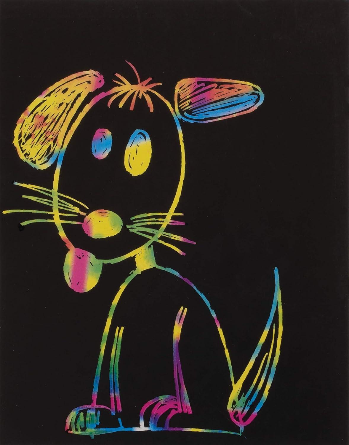 Now You See It! Art Papers, Color Splash, 8-1/2" x 11", 30 Sheets