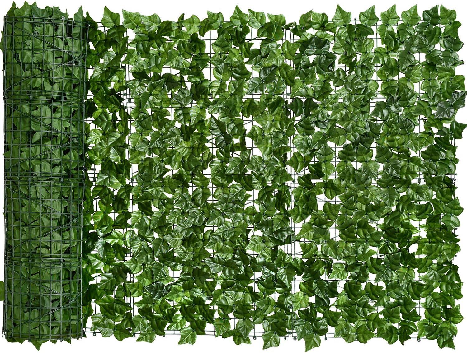 Best Choice Products Artificial Faux Ivy Hedge Privacy Fence Screen for Outdoor Decor, Garden, Yard