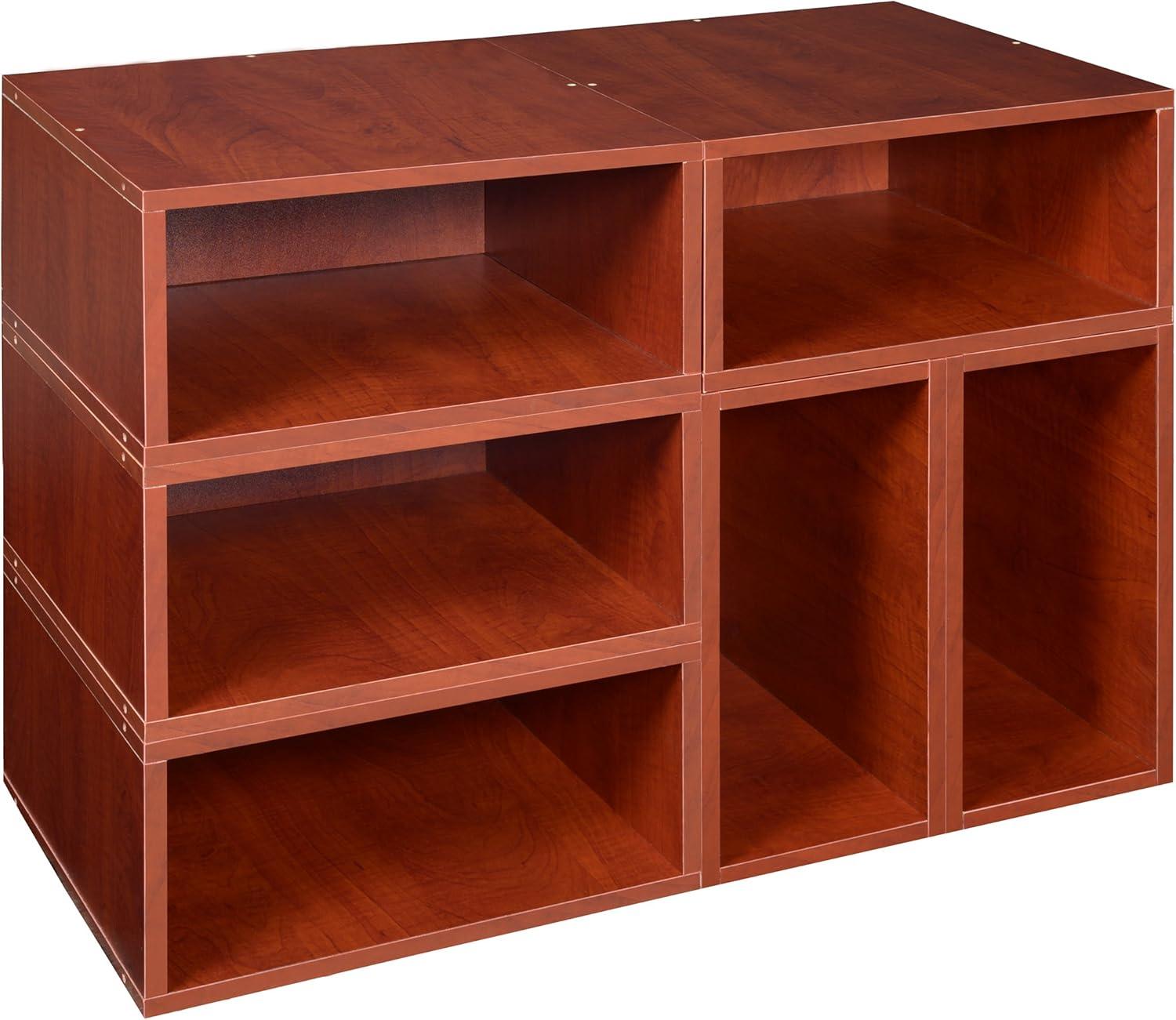 Niche Square Cubo Storage Set - 6 Half Size Cube, Truffle