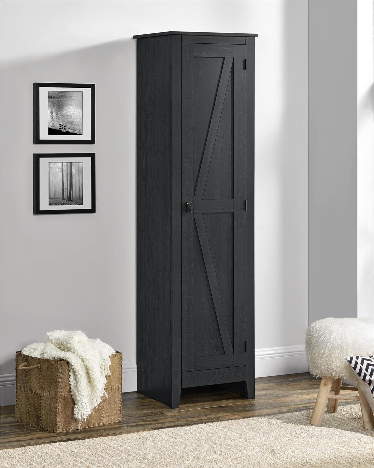 Farmington 18" Wide Storage Cabinet, Rustic Gray