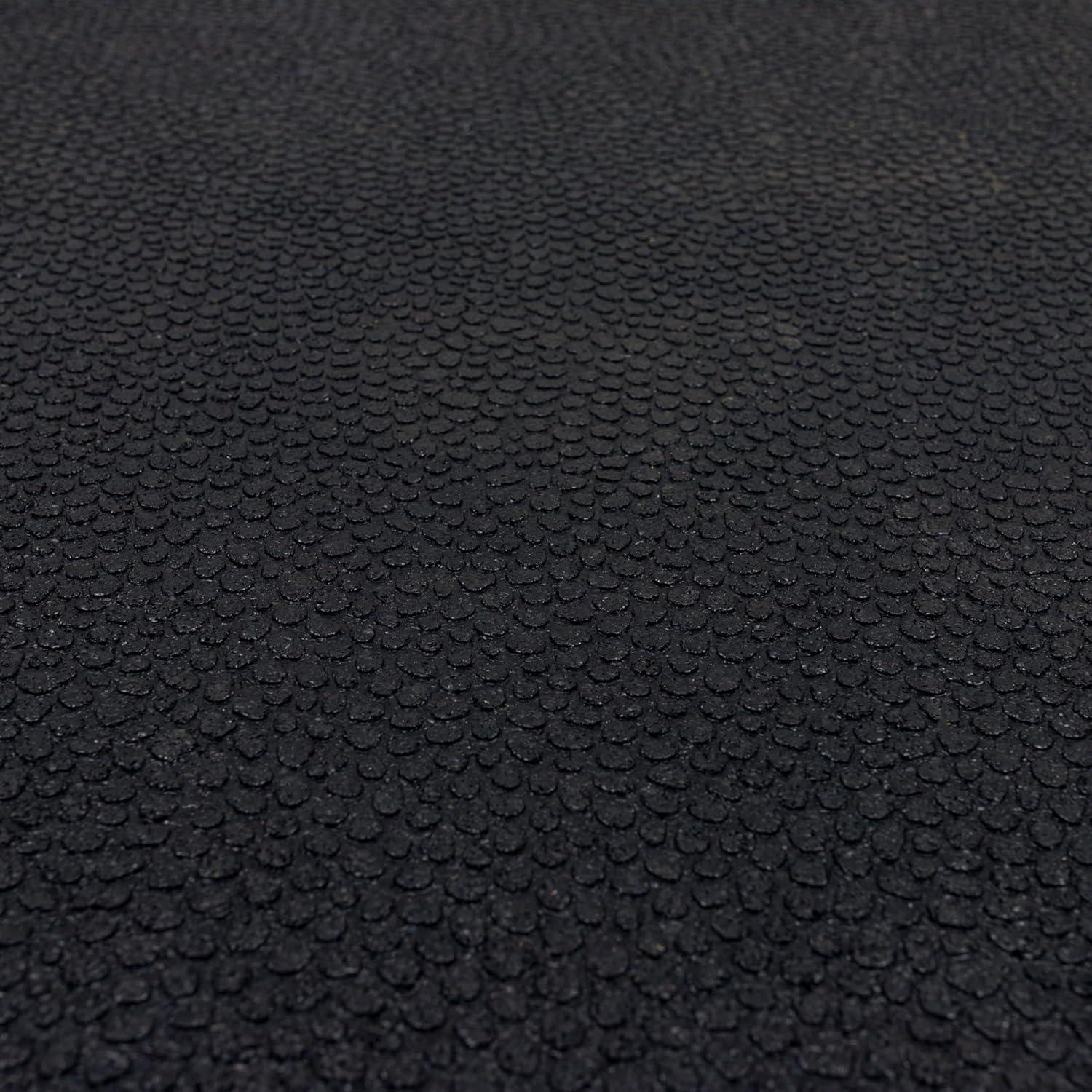 Mohawk Home Solid Multi Purpose 1/2" Non Skid Heavy Duty Rubber Gym Mat