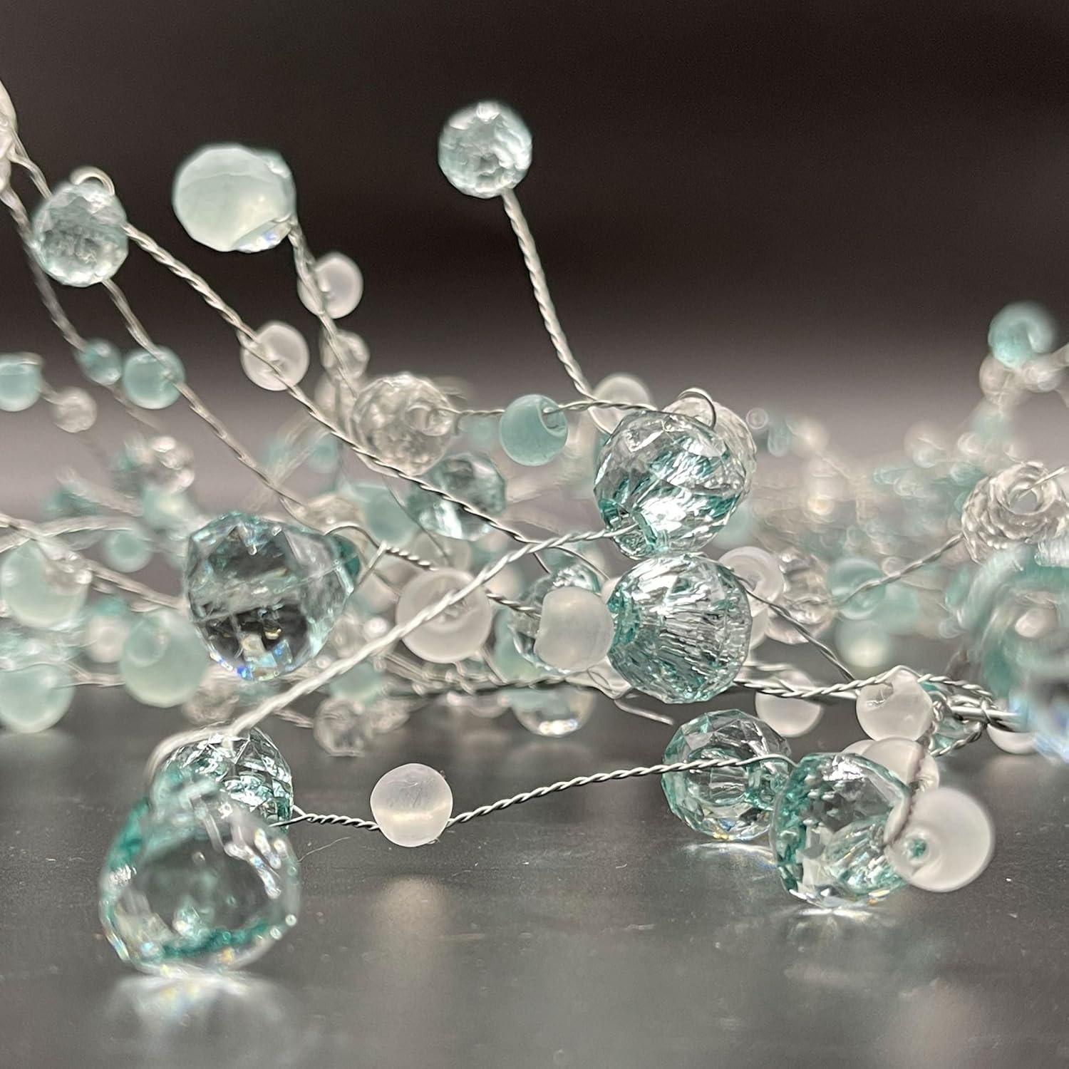 GT DIRECT CORP 48" Crystal Novelty Christmas & Party Garland (Set of 2)
