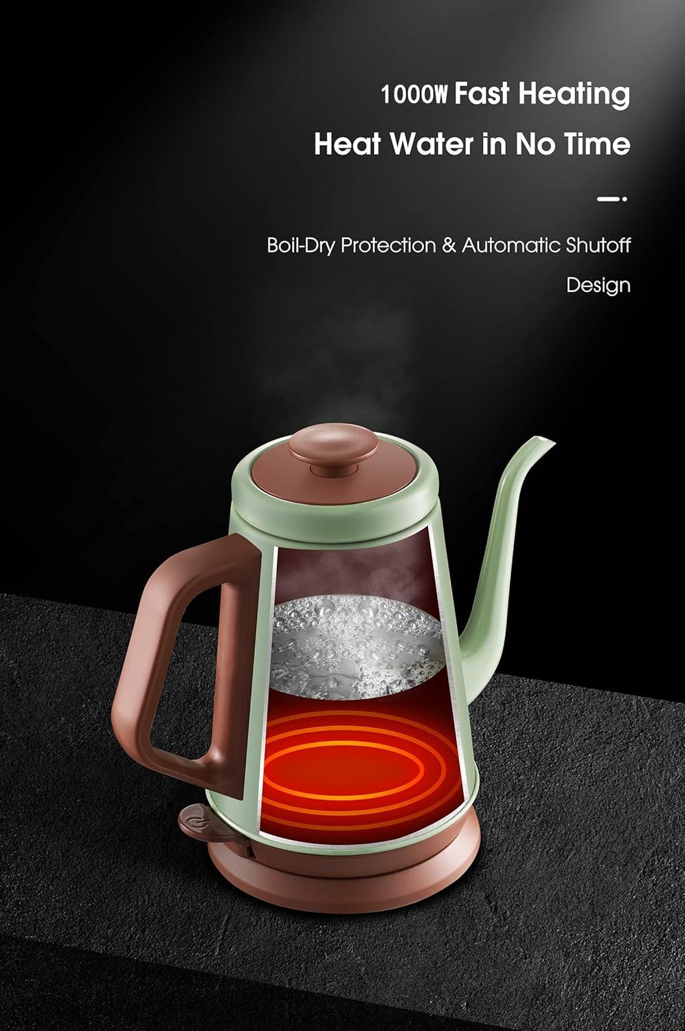 SEGUIRA SEGUIRA Stainless Steel Electric Tea Kettle