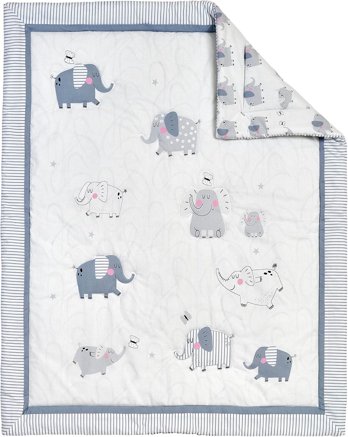 Oxford Baby 3pc Crib Bedding Set - Ele-A-Fun