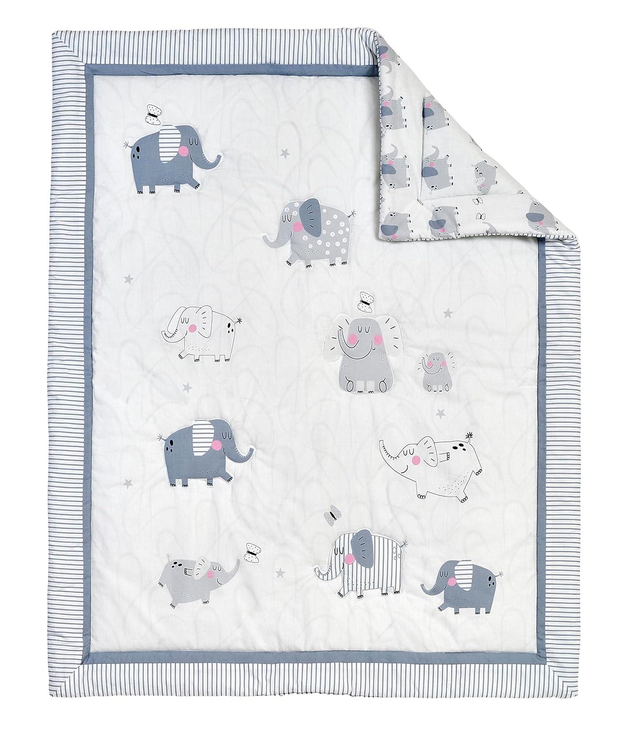 Oxford Baby 3pc Crib Bedding Set - Ele-A-Fun