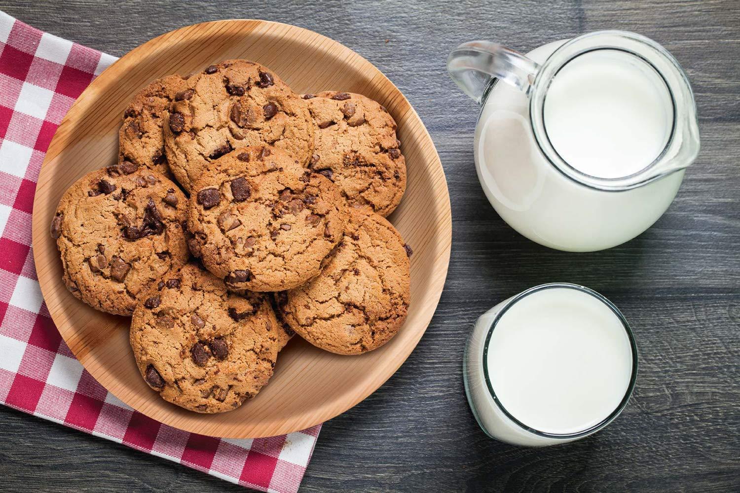 Eco-Friendly 6" Round Palm Leaf Disposable Plates, Pack of 25