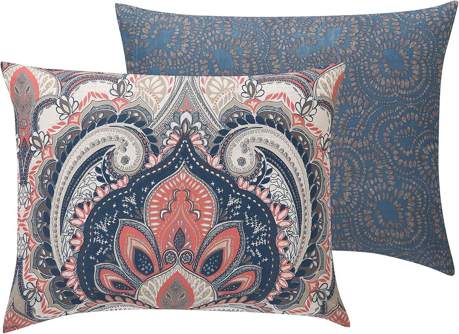 VCNY Casablanca Bohemian Microfiber / Polyester Standard Damask Quilt Set