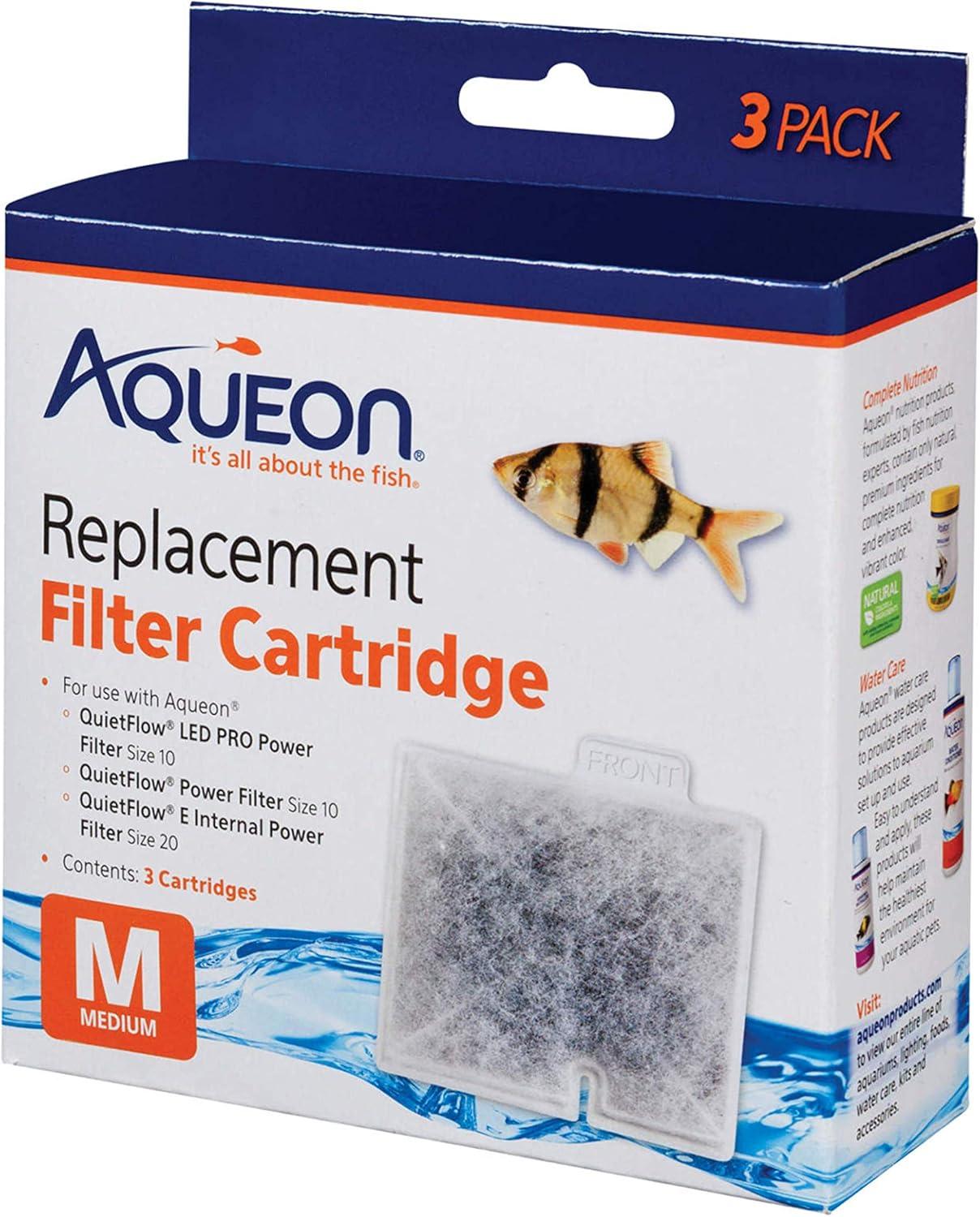 Aqueon Replacement Filter Cartridges Medium - 3 pack