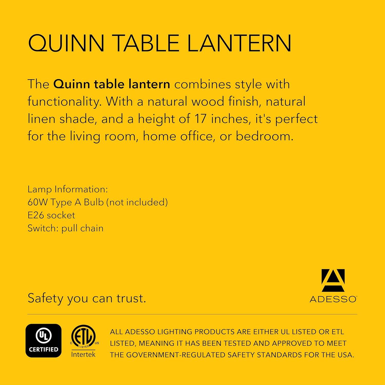 Quinn Lantern Table Lamp
