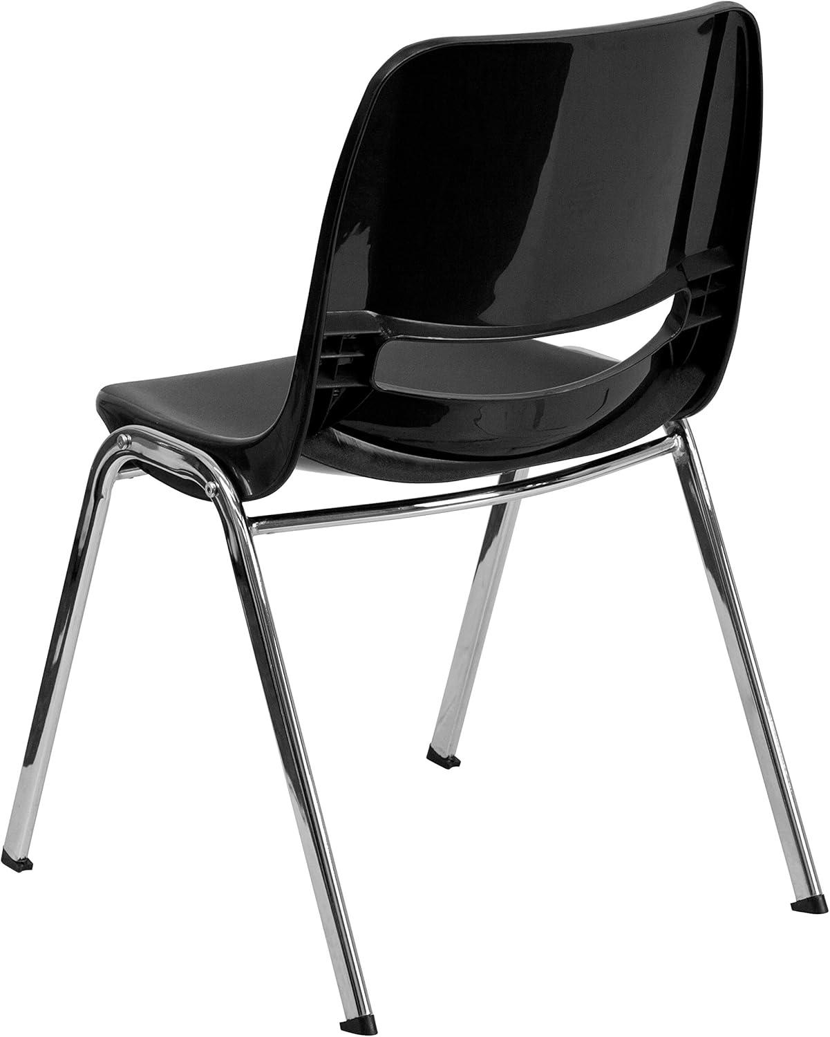 HERCULES Series 440 lb. Capacity Kid's Ergonomic Shell Stack Chair with 14" Seat Height