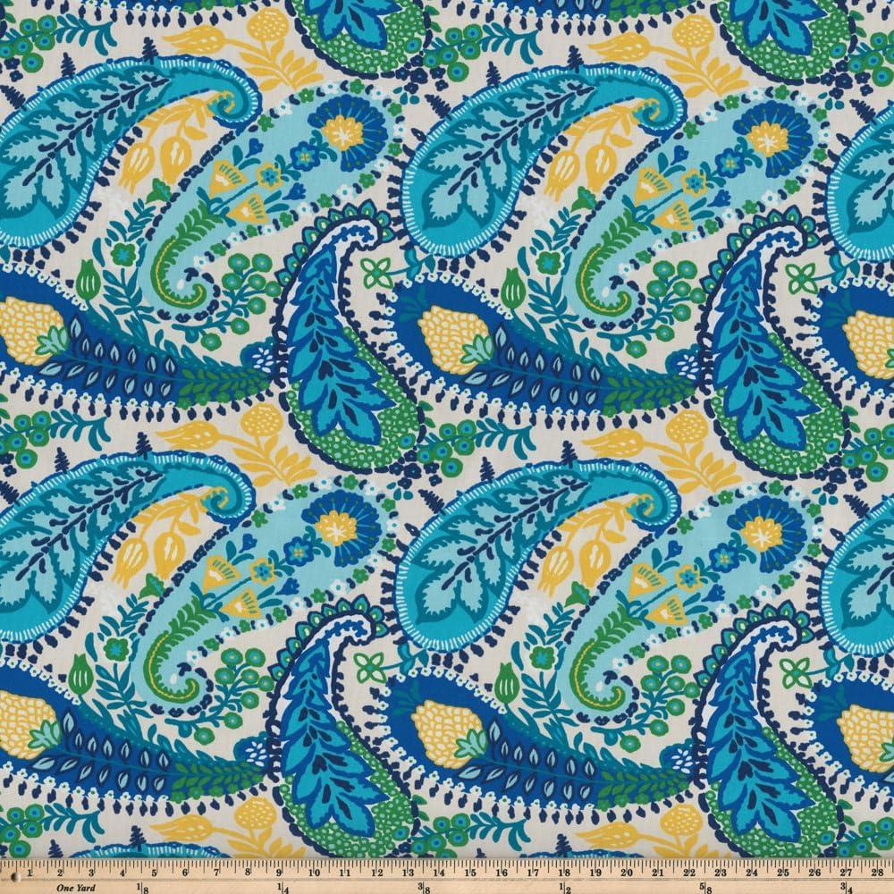 11.5"x18.5" Amalia 2pc Outdoor/Indoor Rectangular Throw Pillows Paisley Blue - Pillow Perfect: Weather & Fade Resistant Patio Cushions