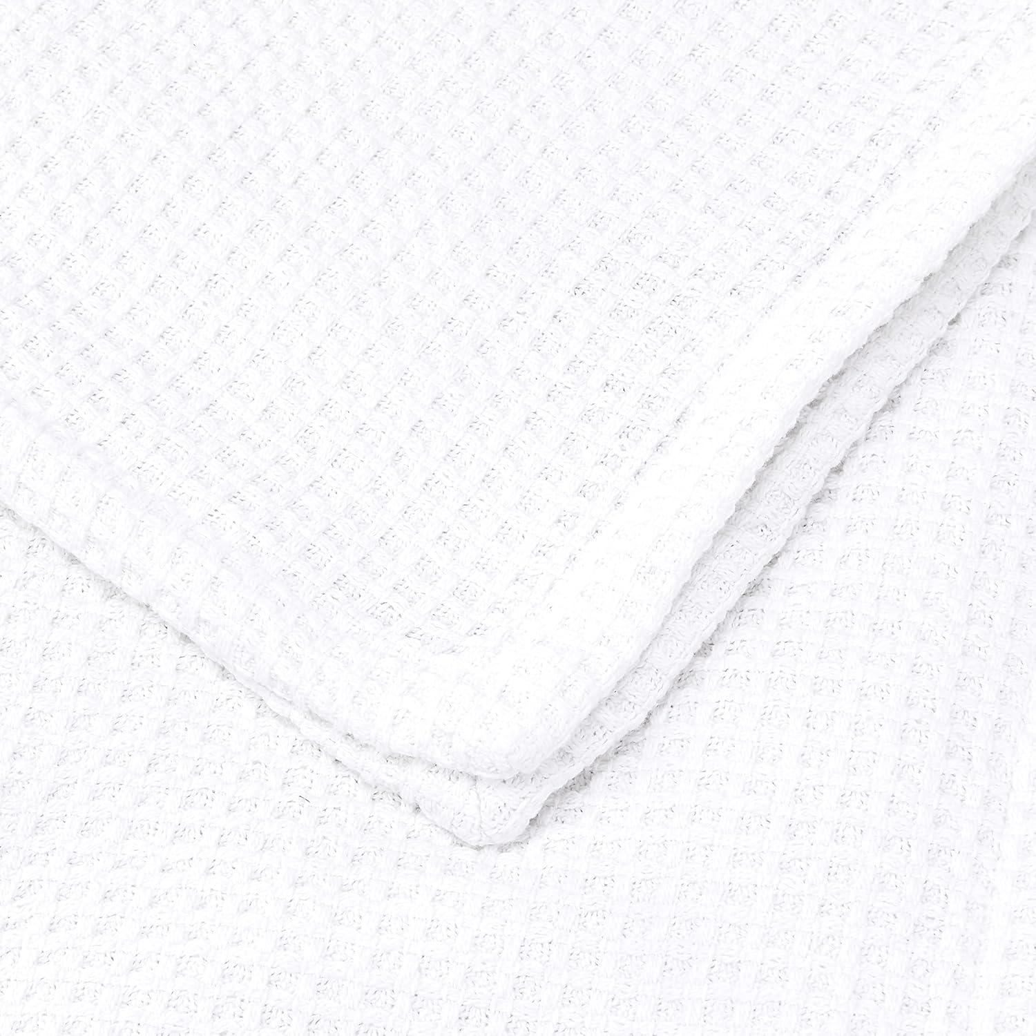 Vera Wang Vera Wang Waffleweave Cotton Blanket