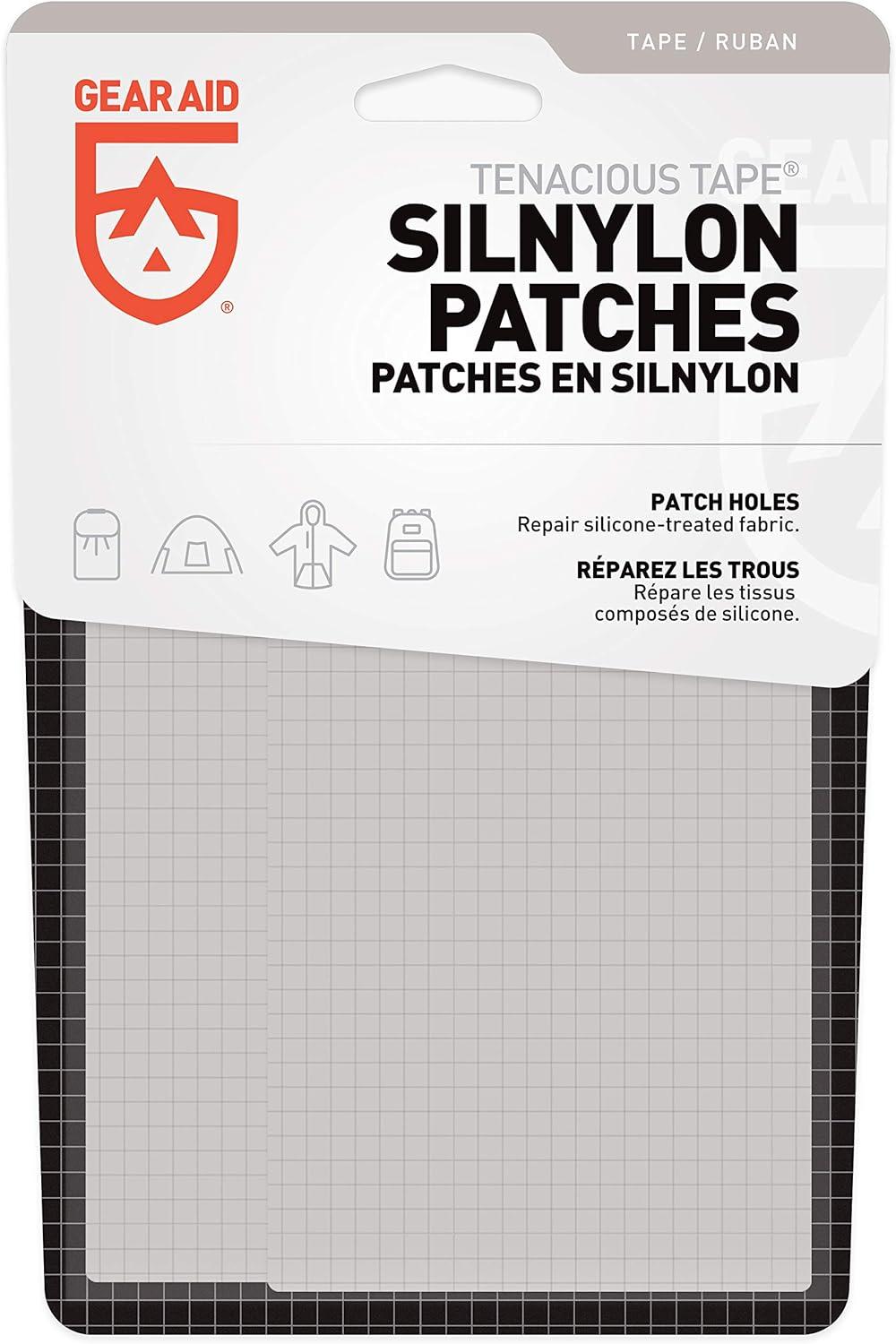Gear Aid 3" x 5" Tenacious Tape Silnylon Outdoor Gear Repair Patches