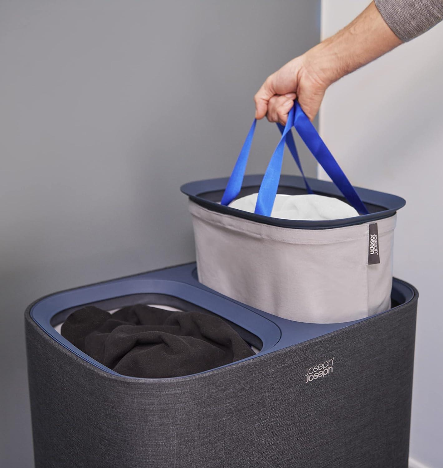 Joseph Joseph Tota Laundry Hamper Separation Basket with Lid