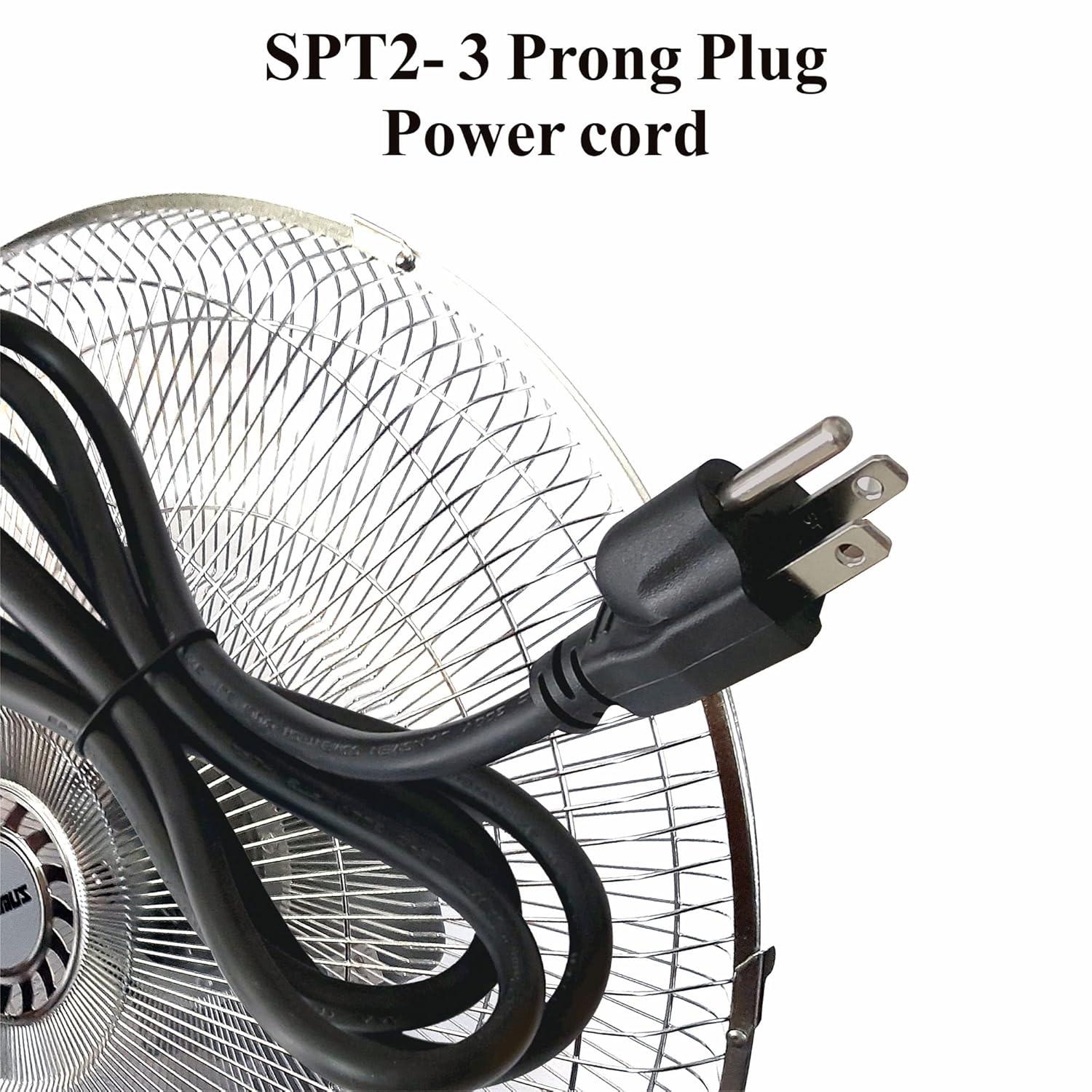 Optimus F-4187 18" Industrial Grade High Velocity Oscillating Wall Fan 18" Industrial Grade Oscillating Wall Fan