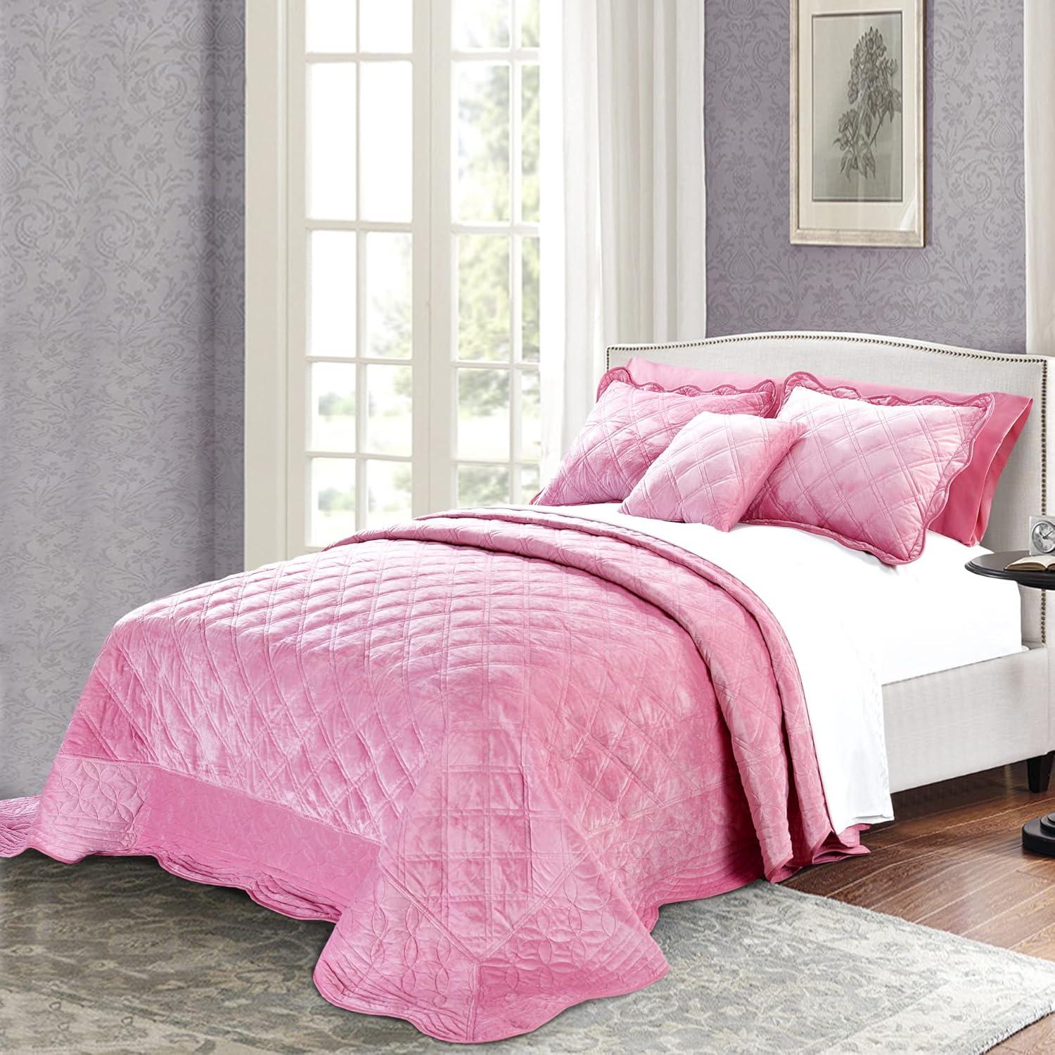 Home Soft Things Supersoft 4 Piece Quilt Set