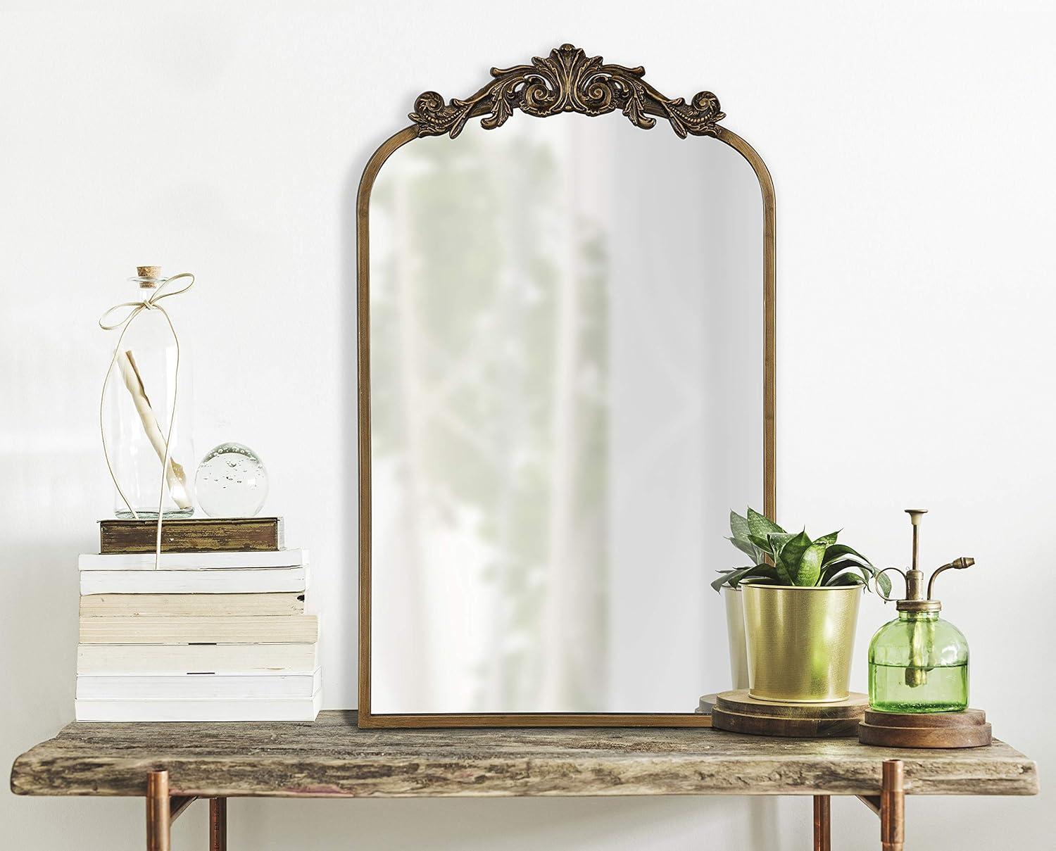 Arendahl Traditional Arch Decorative Wall Mirror - Kate & Laurel All Things Decor