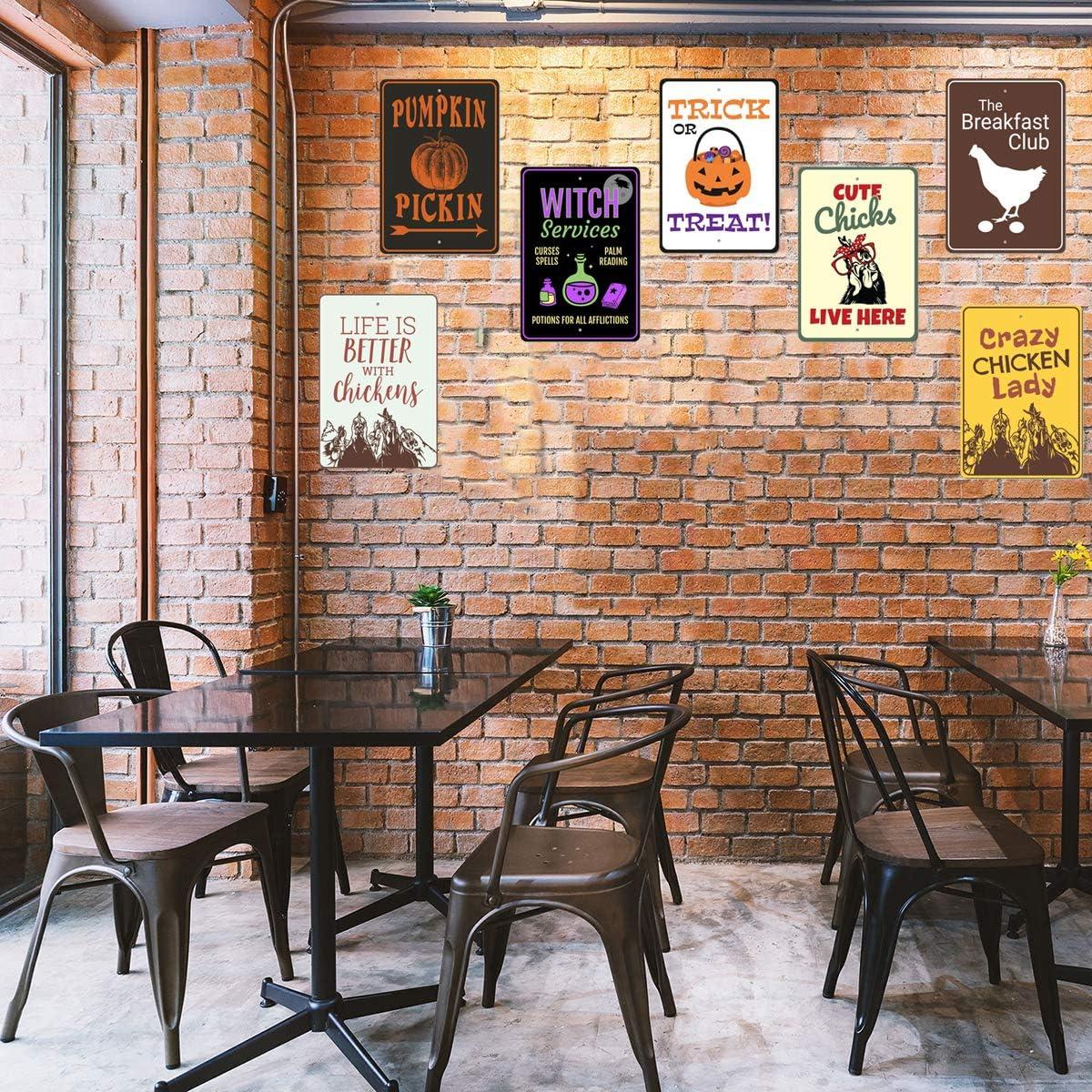 GCOCL Rainbow Trout Brook Trout Brown Trout Retro Metal Decor Wall Plaque Vintage Tin Sign for House Cafe Club Home Or Bar