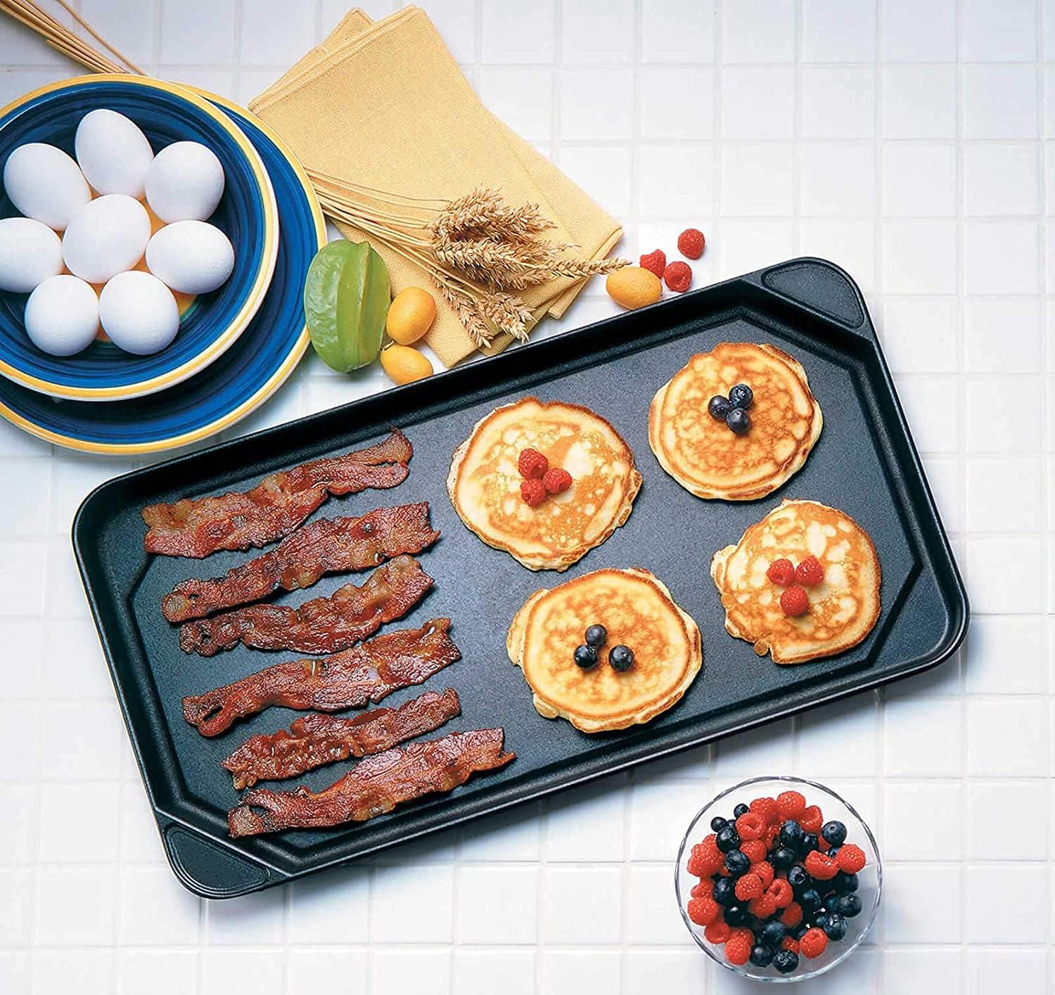 All American Ultimate Griddle Pan, Durable Nonstick Cast Aluminum