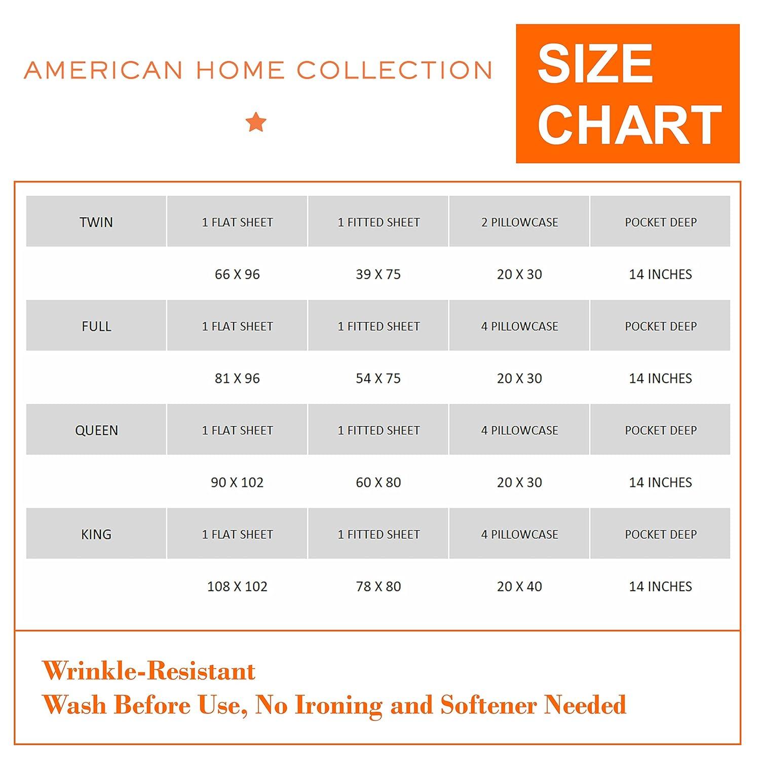 Twin Red Floral Deep Pocket Microfiber Bedding Set