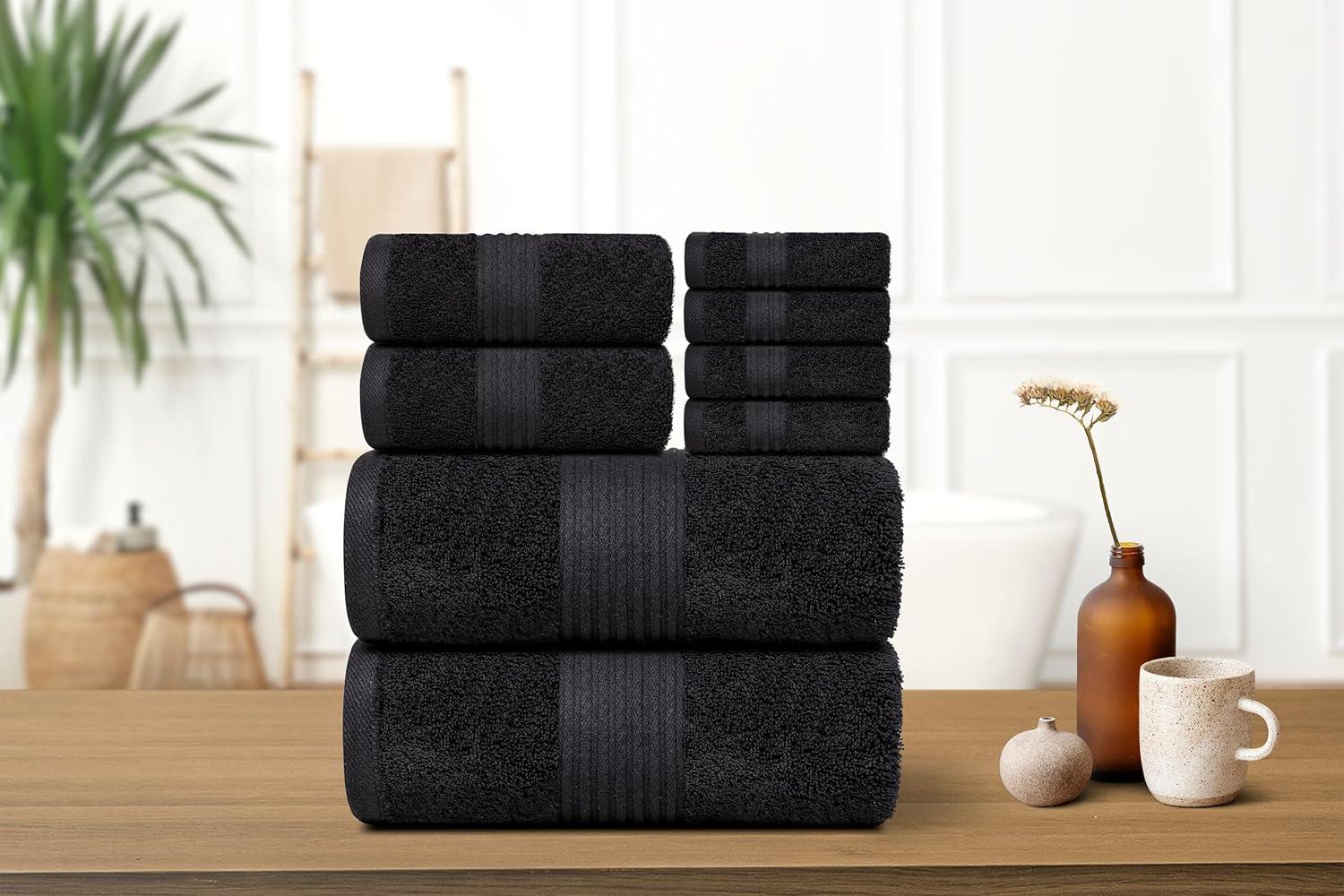 Madison Park Signature 800GSM Ultra-Soft 100% Cotton Absorbent Towel Set