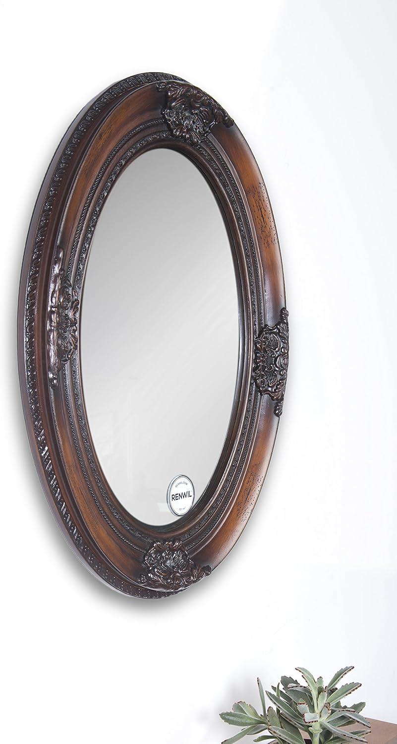 Renwil Cherry Chelseas Mirror in Cherry Wood