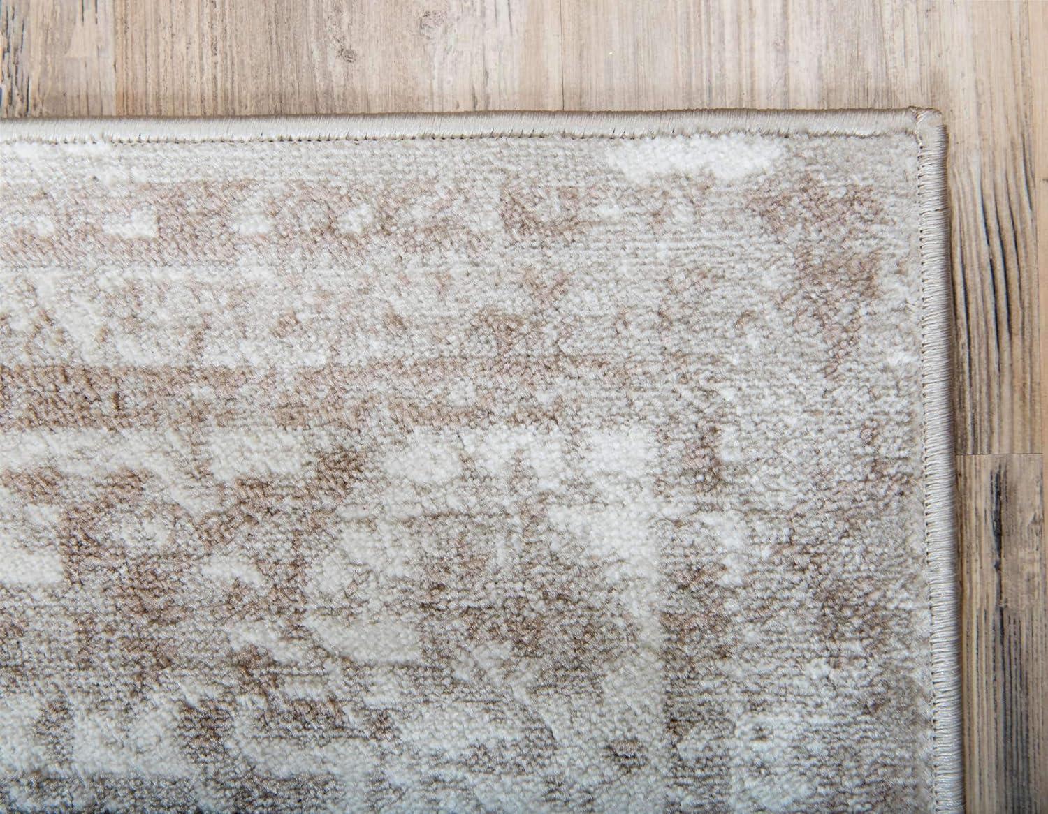 Unique Loom 9' 0 x 12' 0 Sofia Salle Garnier Gray Area Rug