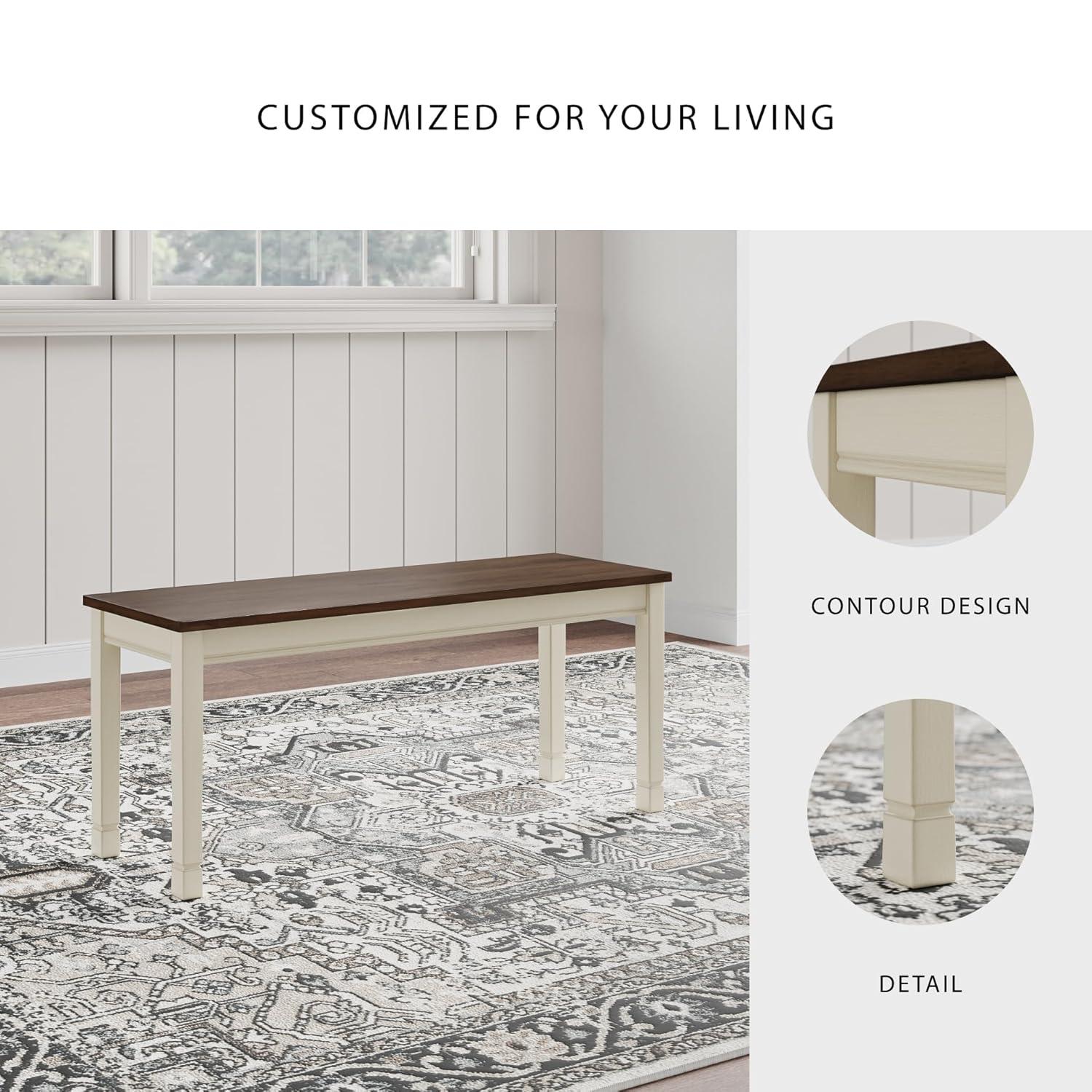 Wildon Home® Fradel Wood Bench