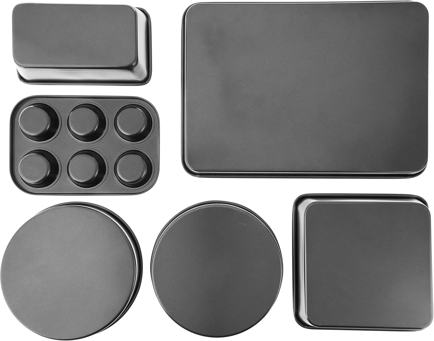 Cuisinart 6-Piece Silver Non-Stick Bakeware Set