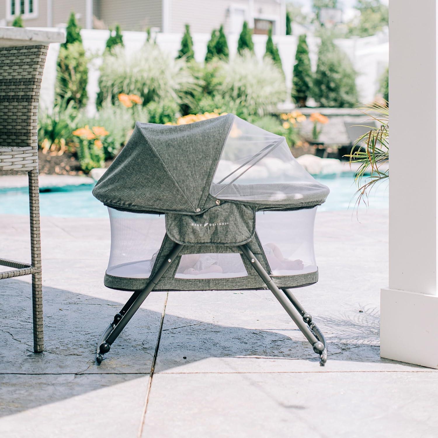 Baby Delight Slumber Deluxe Portable Rocking Bassinet