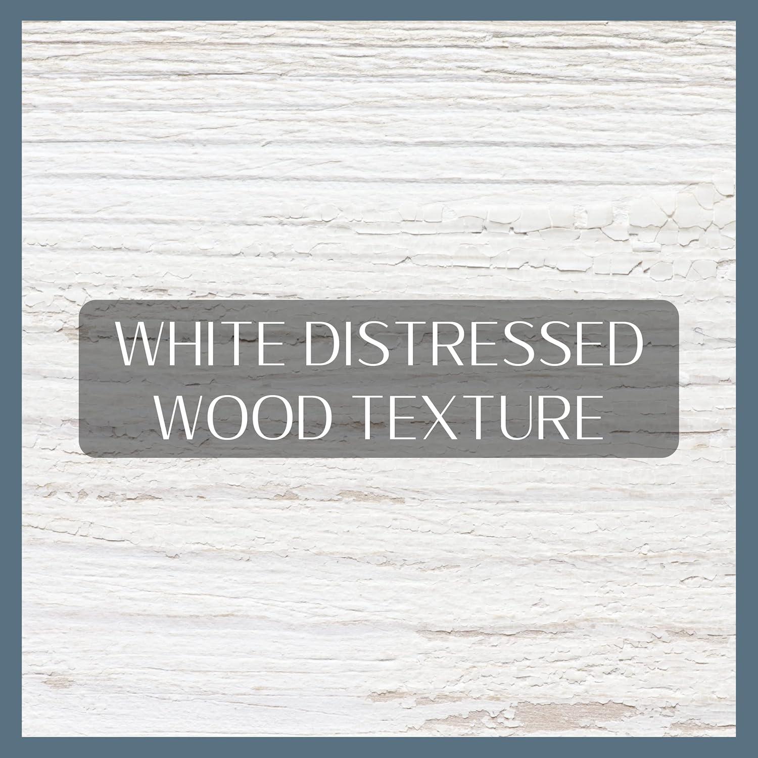 Rhinebeck Rustic Faux Wood 1" Window Drapery Single Curtain Rod - 86" - 120" - White