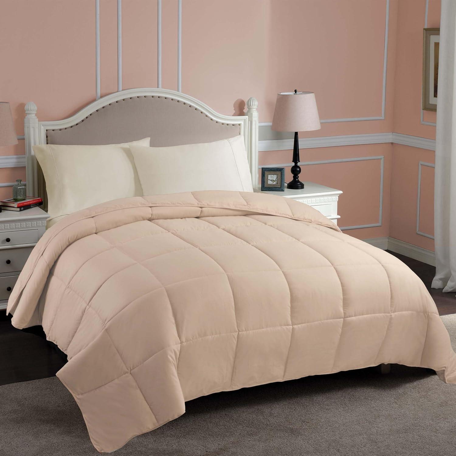 Superior Classic Comforter Reversible Medium Weight Down Alternative Bedding