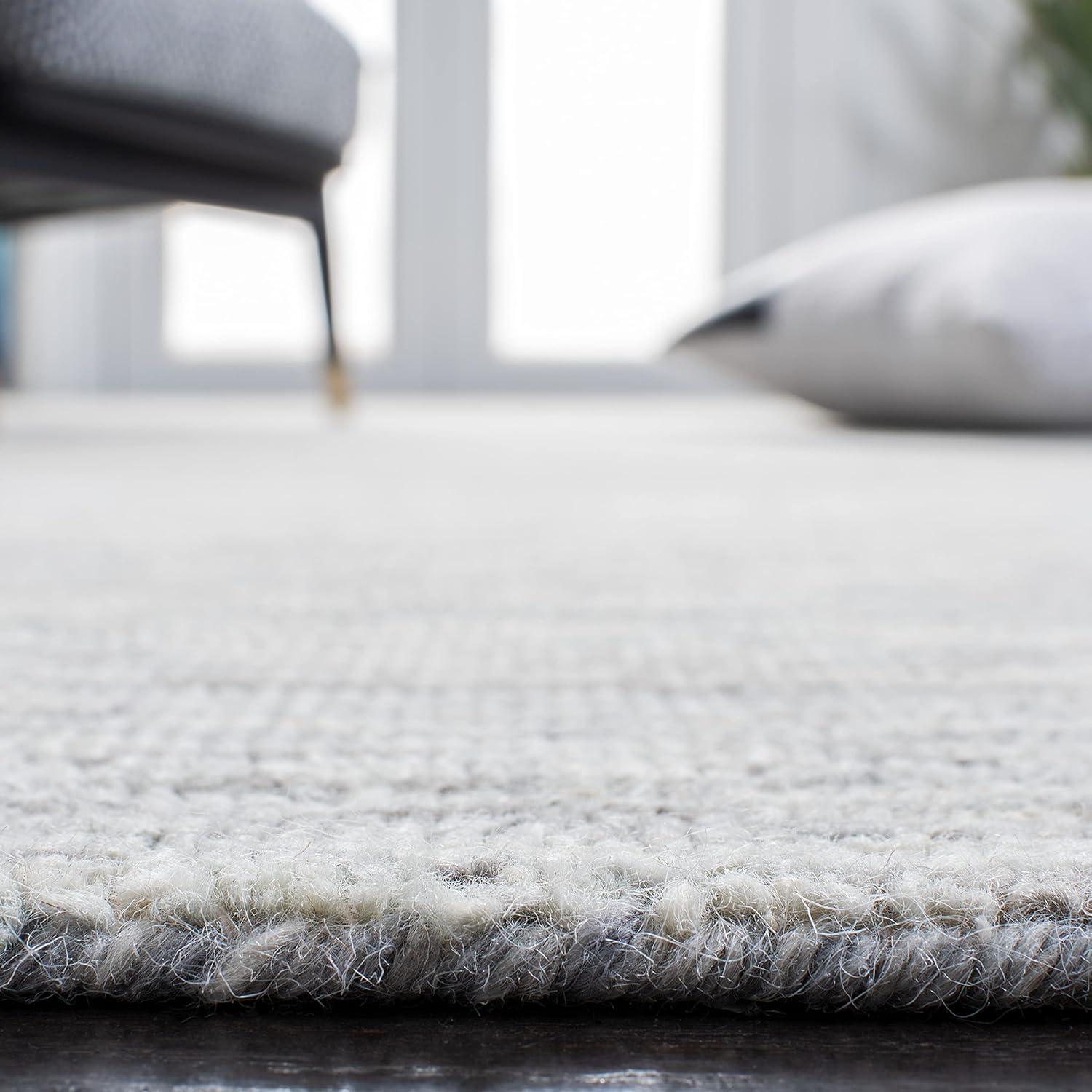 SAFAVIEH Metro Jaymes Distressed Area Rug, Sage/Ivory, 8' x 10'