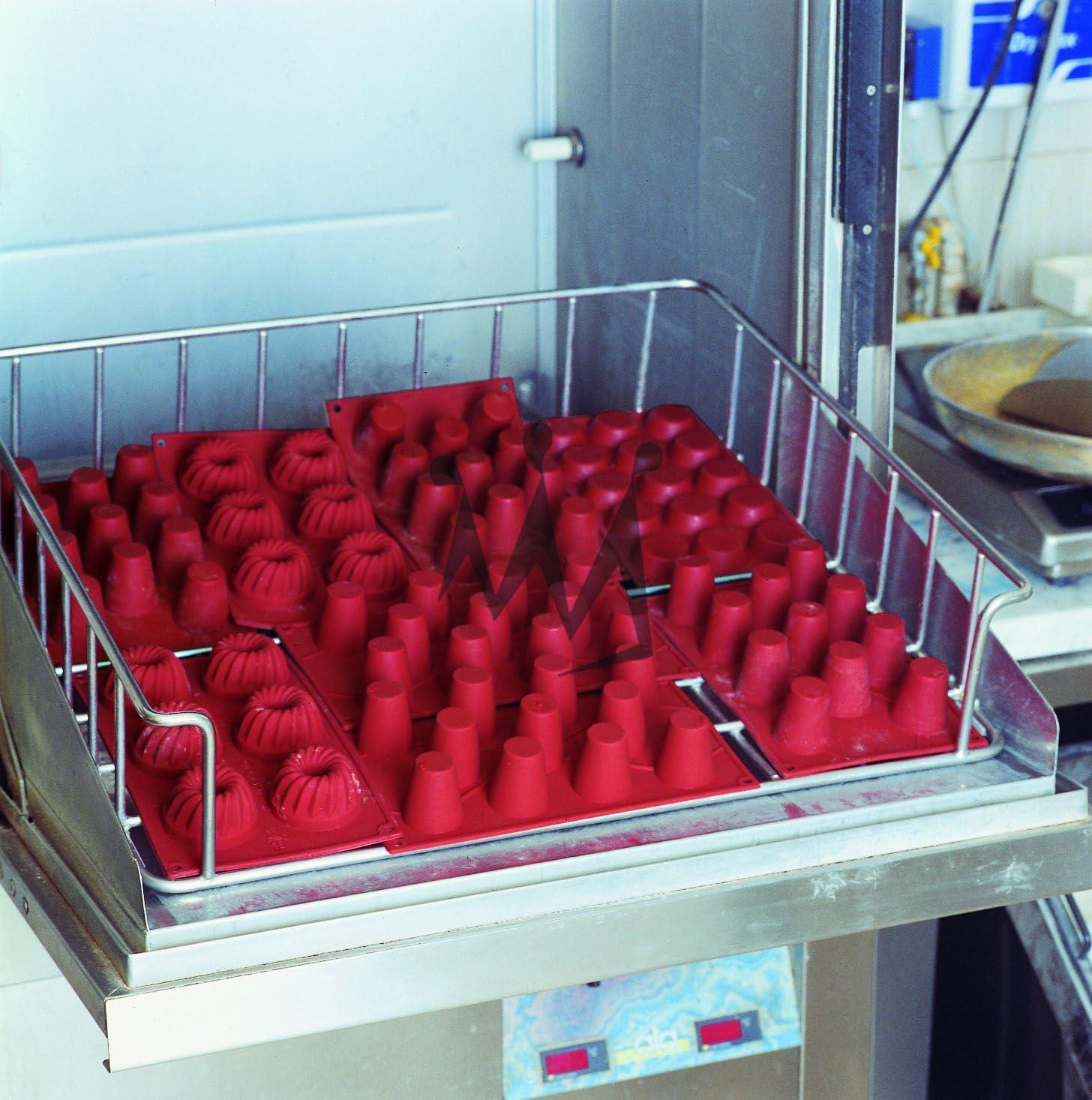 Silikomart Silicone Bakeware Oval Savarin 2.4 Oz - 8 Cavities