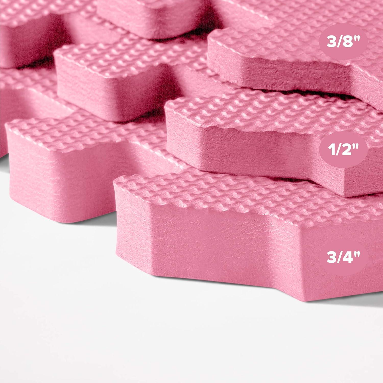 We Sell Mats 3/8" Thick Multipurpose Foam Floor Tile 100 Square Feet (25 Tiles)