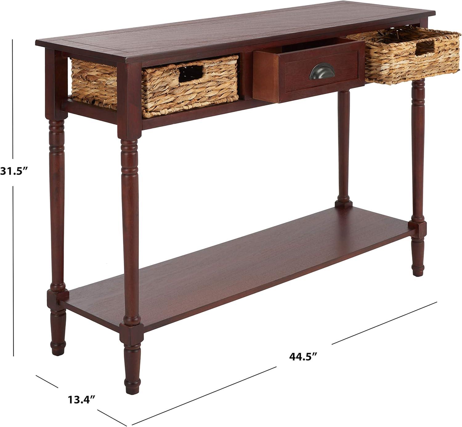 Christa Console - AMH5737C - Brown - Safavieh Couture